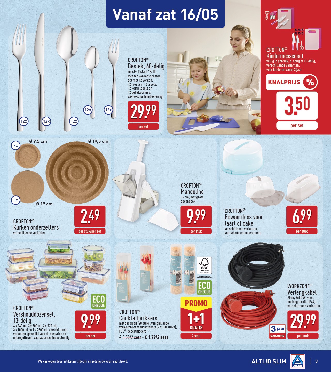 aldi - ALDI - Themaspecial keukendeals folder voor volgende week van zaterdag 16/05/2026 tot vrijdag 22/05/2026 - page: 3