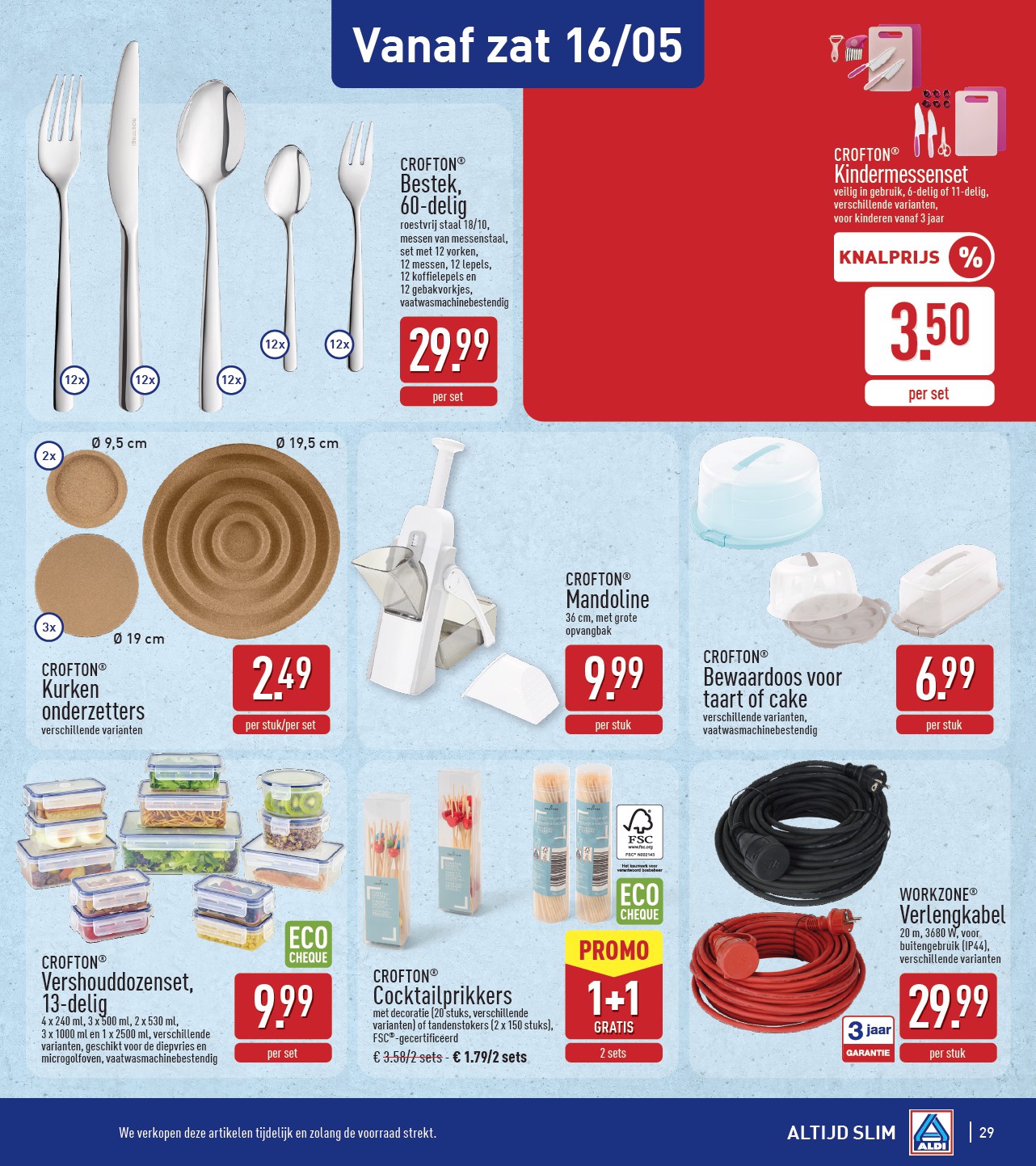 aldi - ALDI folder voor volgende week van maandag 11/05/2026 tot zaterdag 16/05/2026 - page: 29