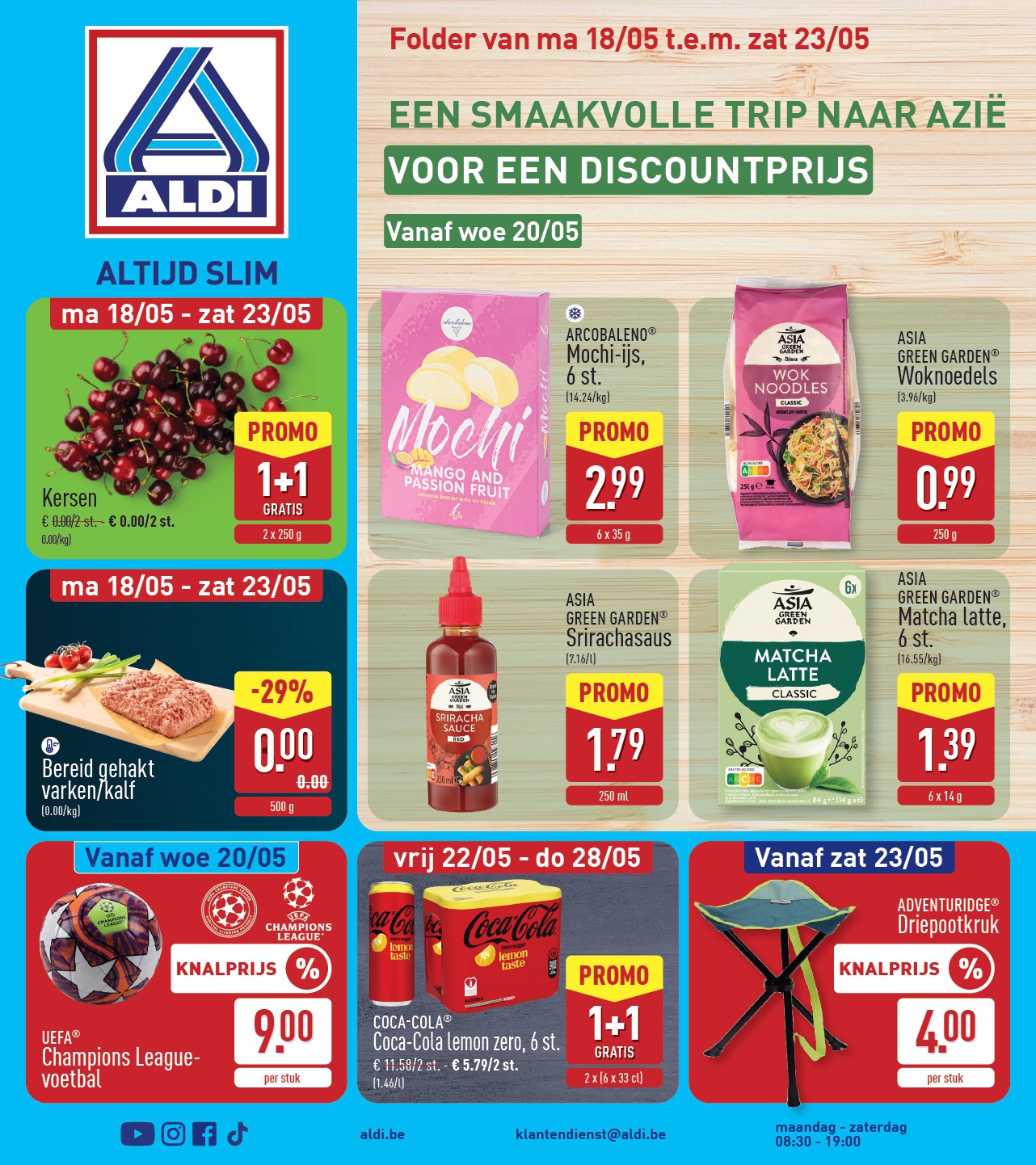 aldi - ALDI folder voor volgende week van maandag 18/05/2026 tot zaterdag 23/05/2026