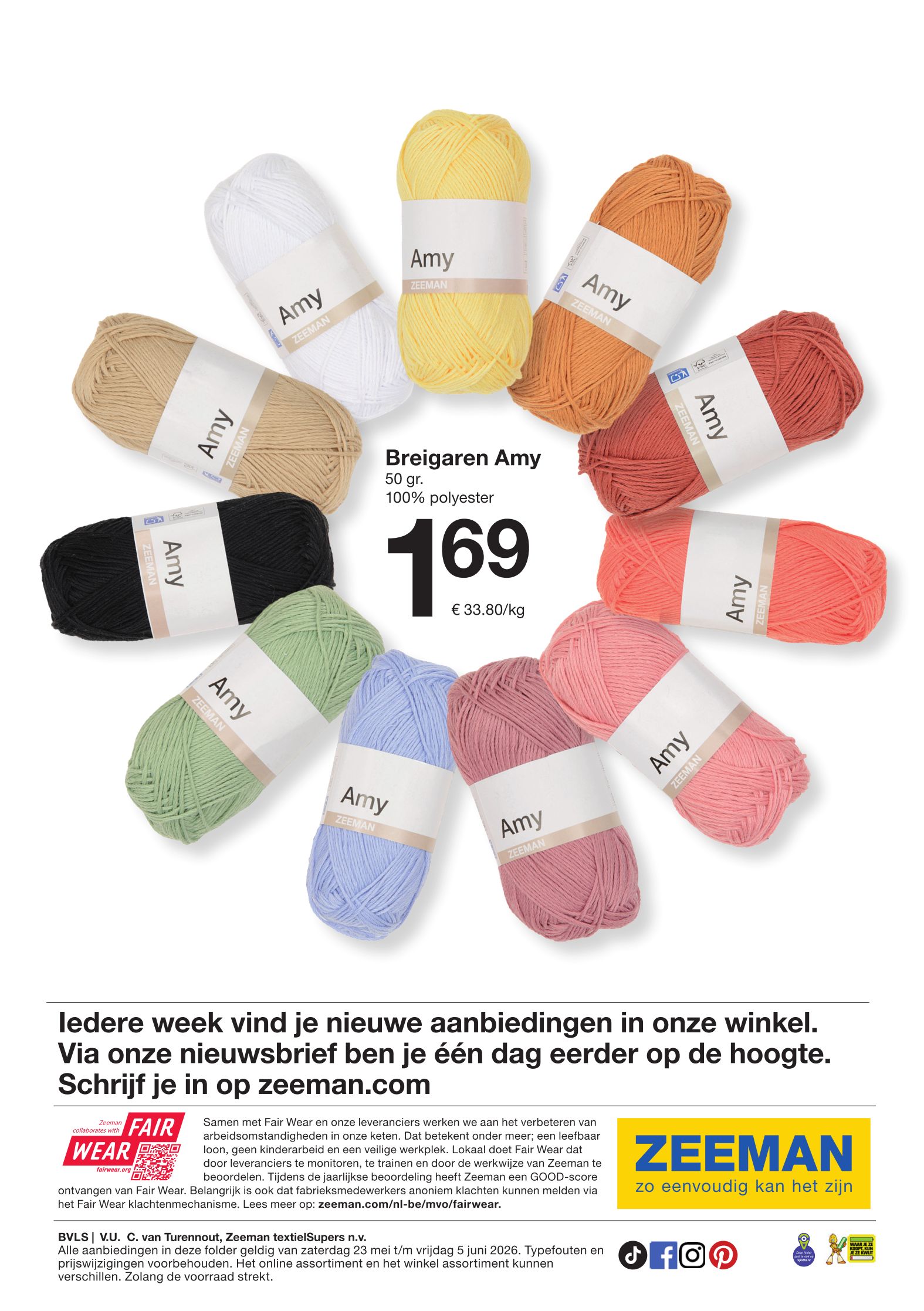zeeman - Zeeman folder voor volgende week van zaterdag 23/05/2026 tot vrijdag 05/06/2026 - page: 28