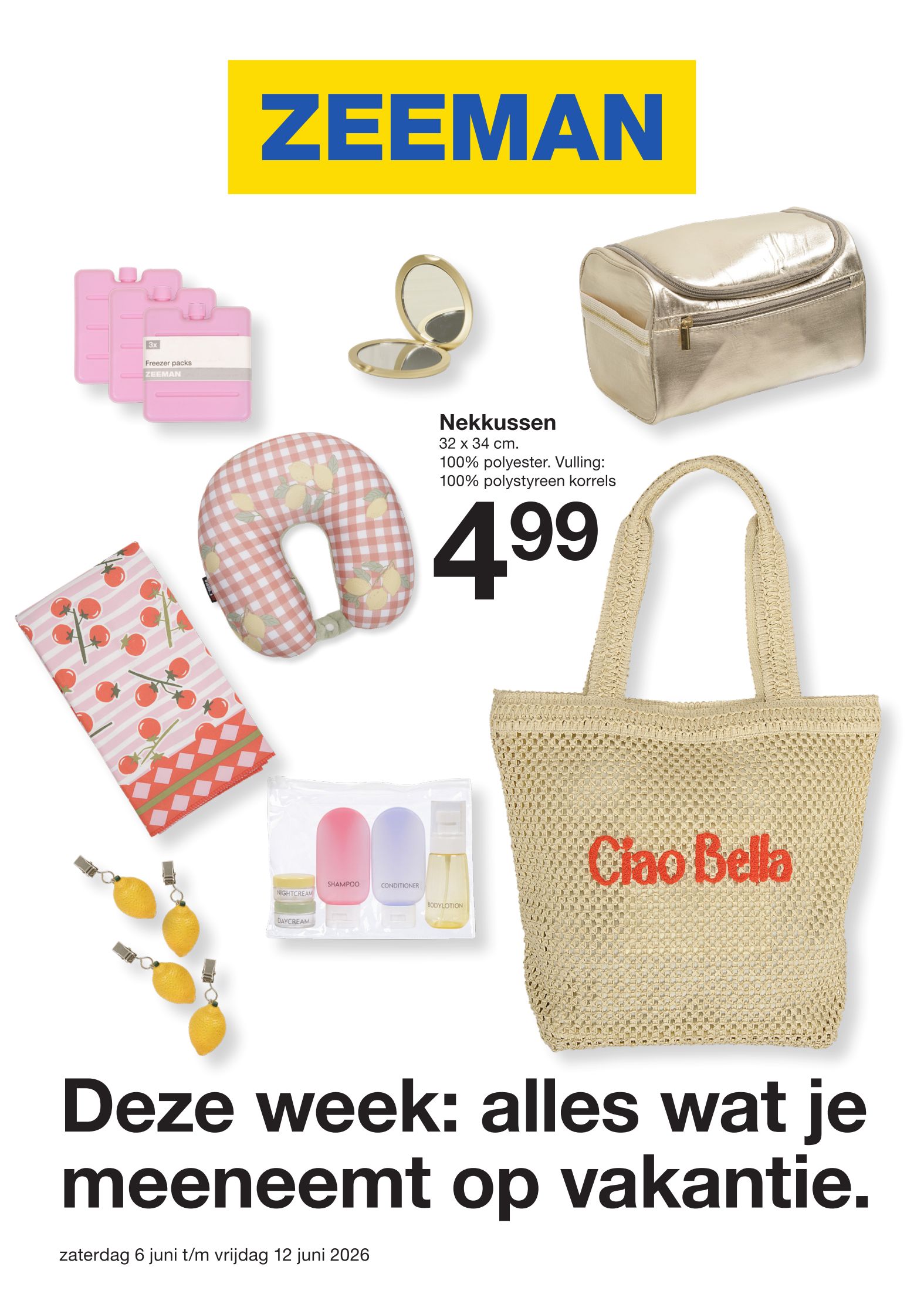 zeeman - Zeeman folder voor volgende week van zaterdag 06/06/2026 tot vrijdag 12/06/2026