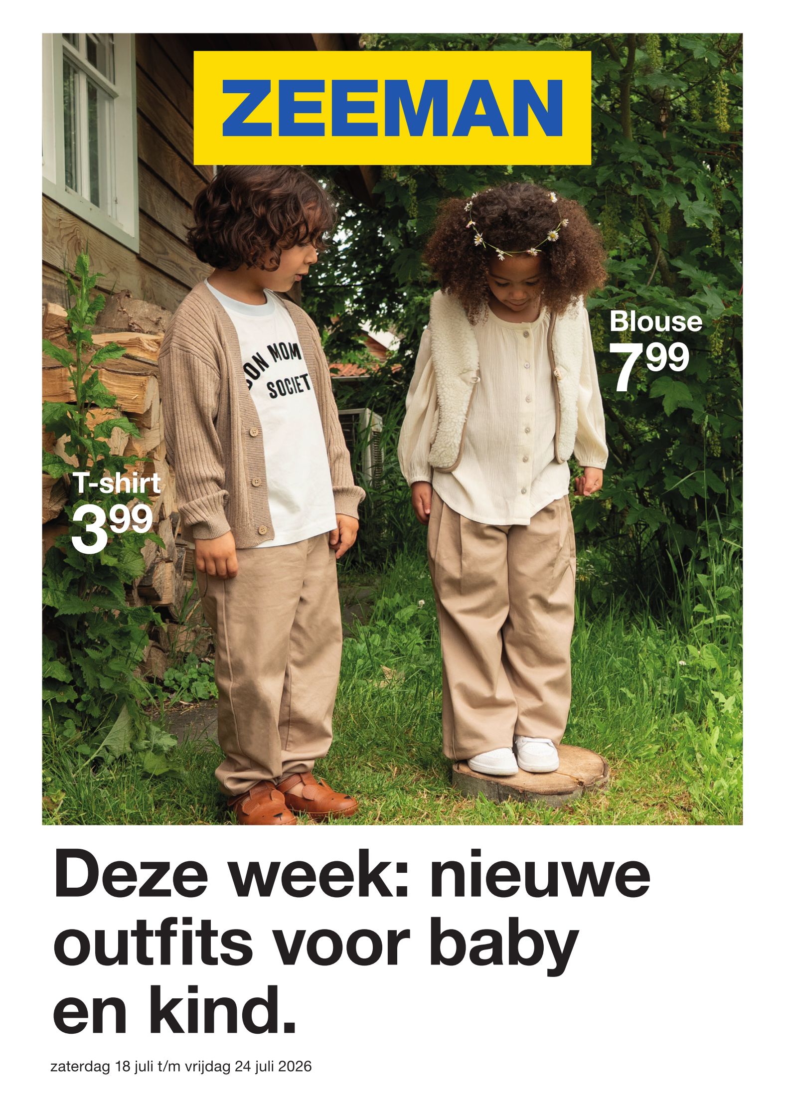 zeeman - Zeeman folder voor volgende week van zaterdag 18/07/2026 tot vrijdag 24/07/2026 - page: 1