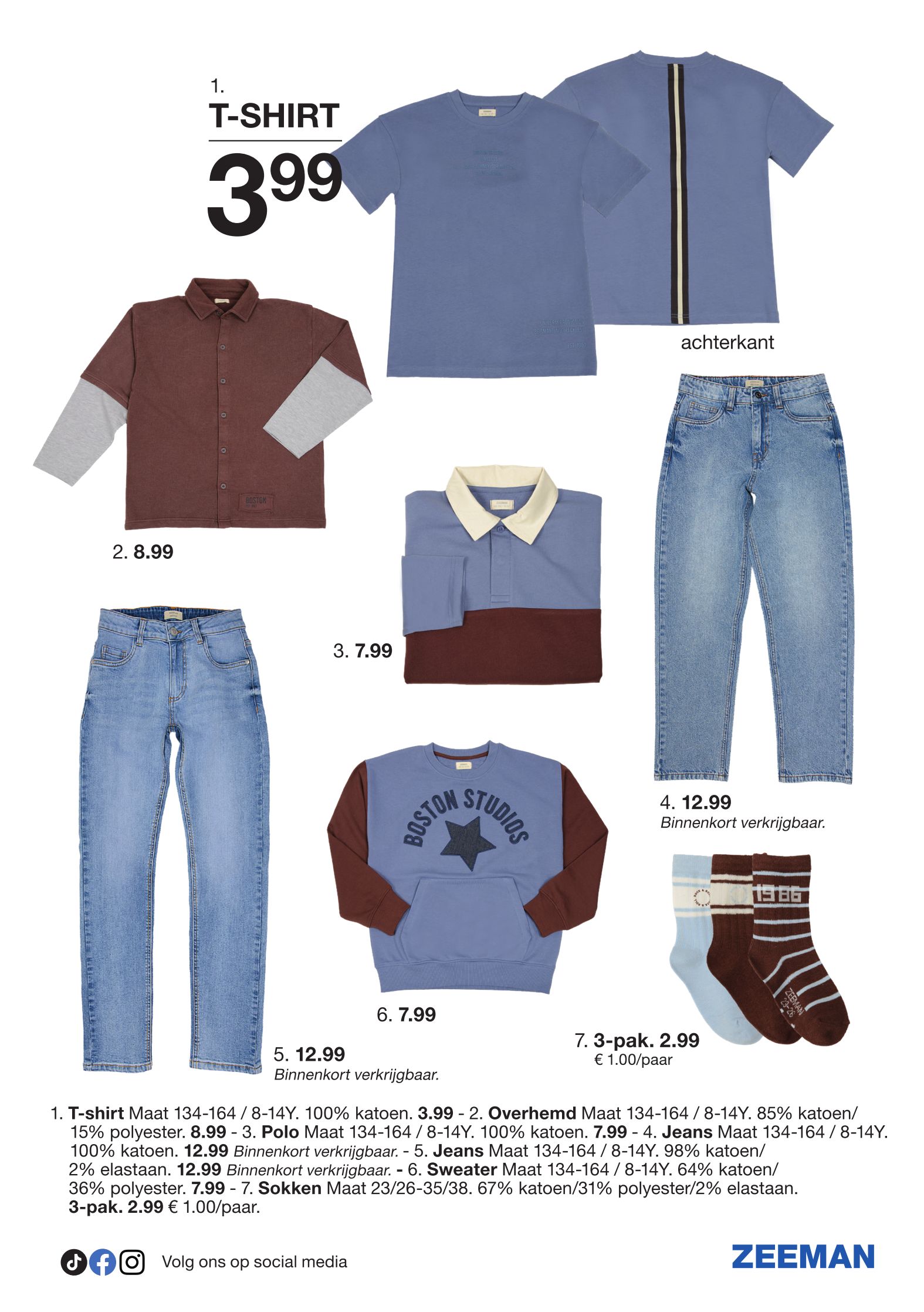 zeeman - Huidige Zeeman Kindercollectie folder geldig van zaterdag 25/07/2026 tot vrijdag 07/08/2026 - page: 21