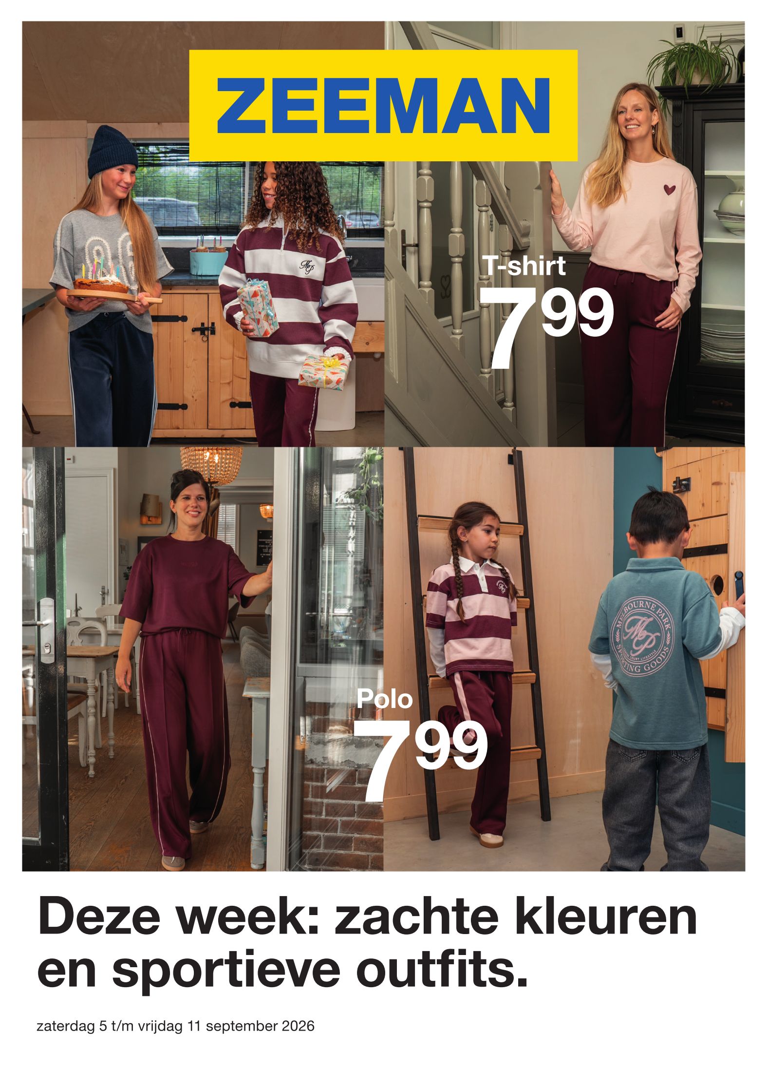zeeman - Zeeman folder voor volgende week van zaterdag 05/09/2026 tot vrijdag 11/09/2026 - page: 1