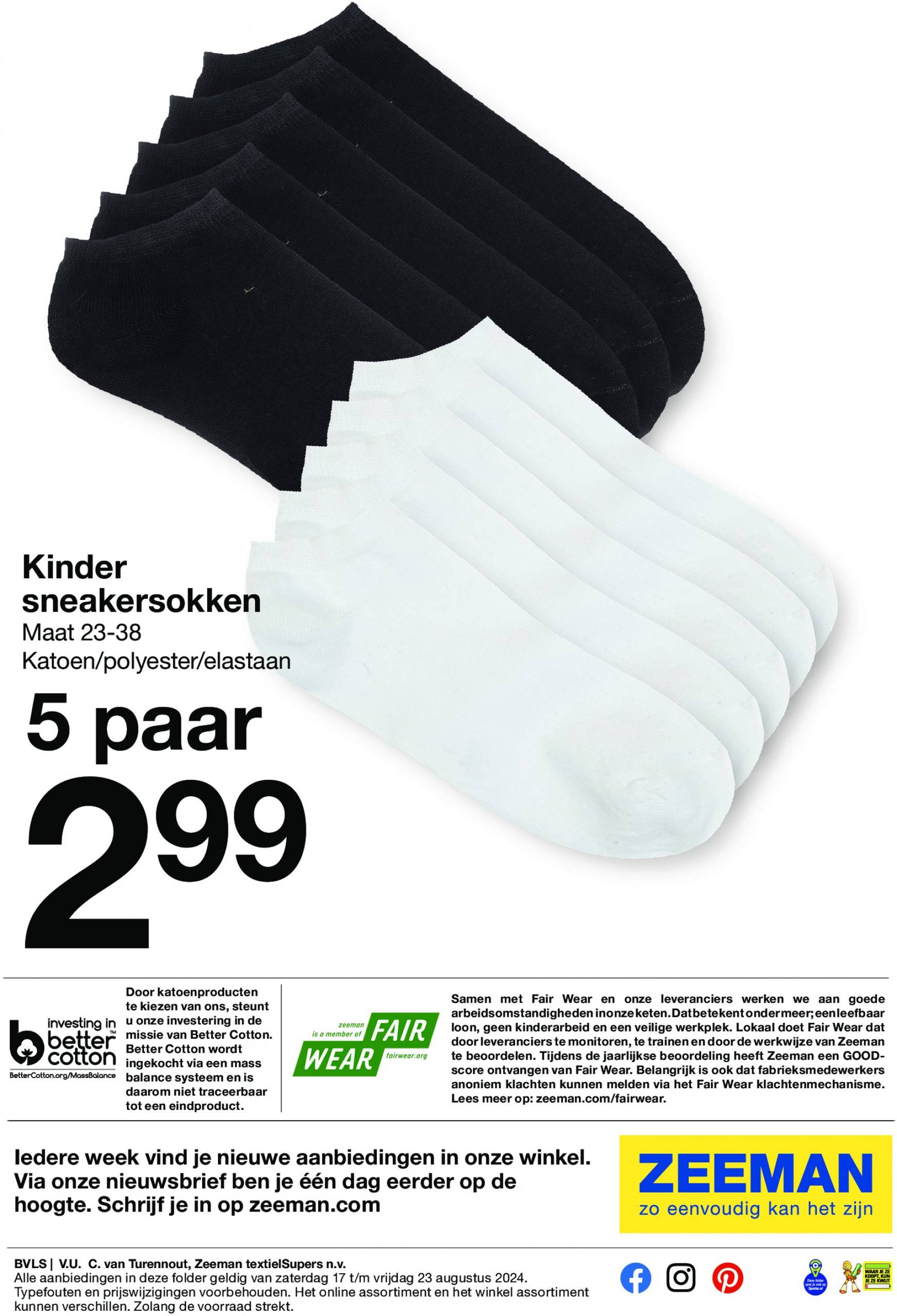 zeeman - Zeeman folder huidig 17.08. - 23.08. - page: 9