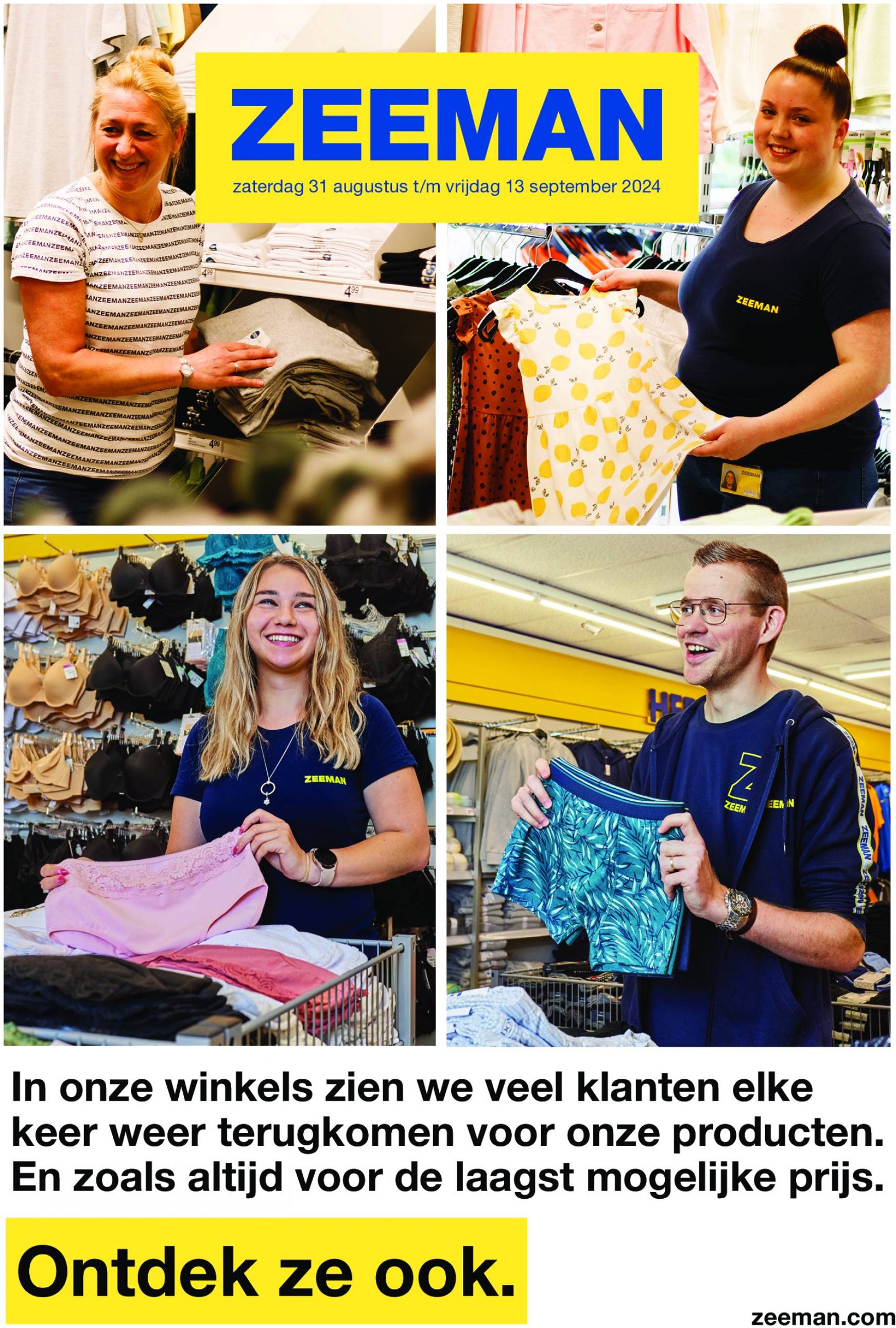 zeeman - Zeeman folder huidig 31.08. - 13.09.