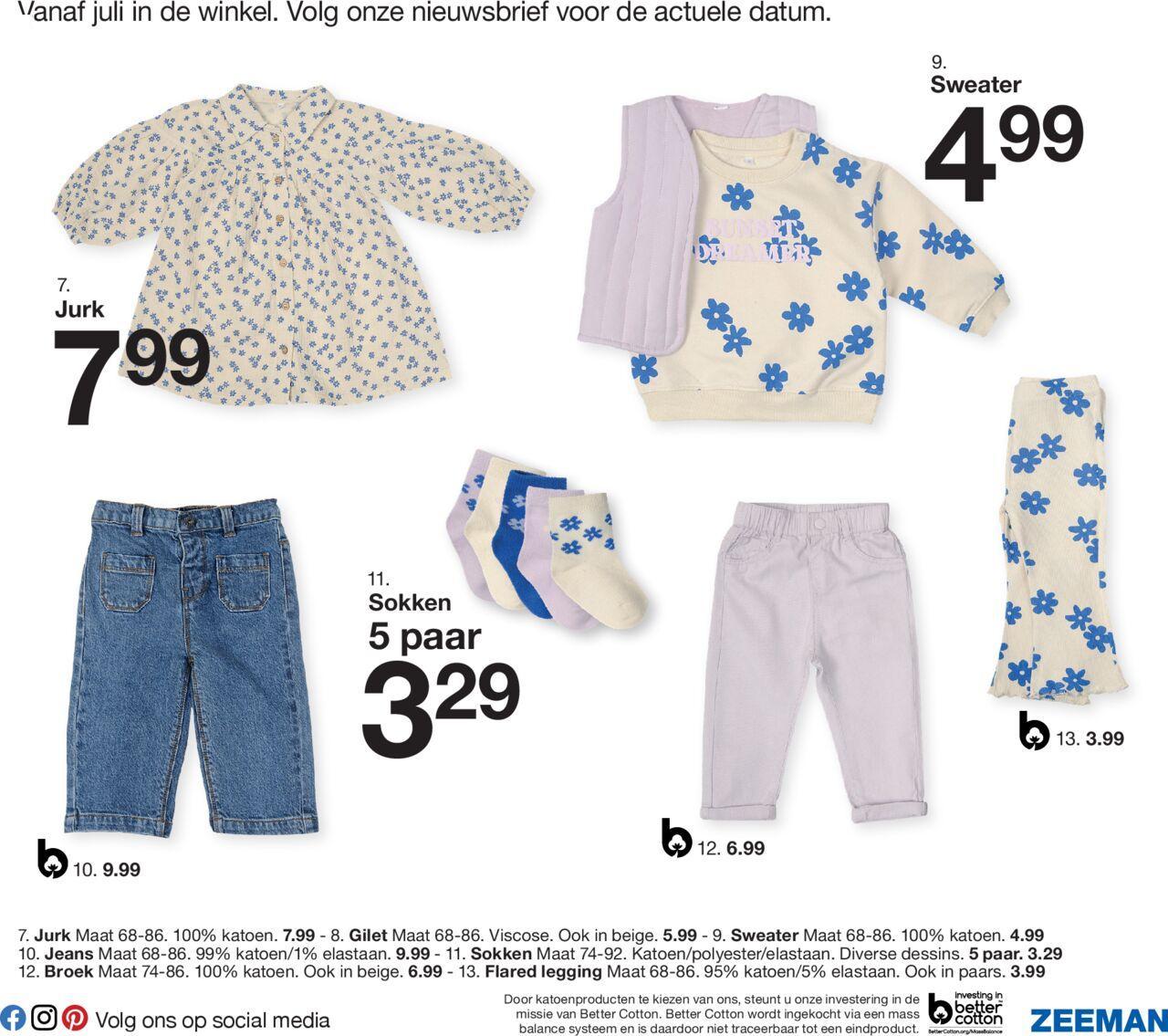 zeeman - Zeeman folder vanaf vrijdag 26/07/2024 - page: 23