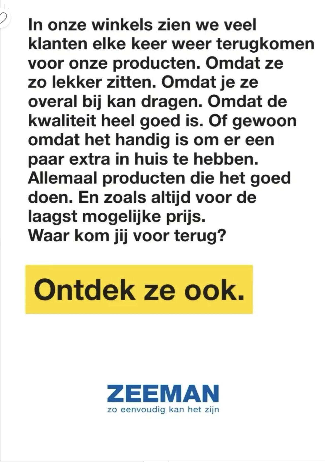 zeeman - Zeeman folder 28/09/2024 t/m 11/10/2024 - page: 2