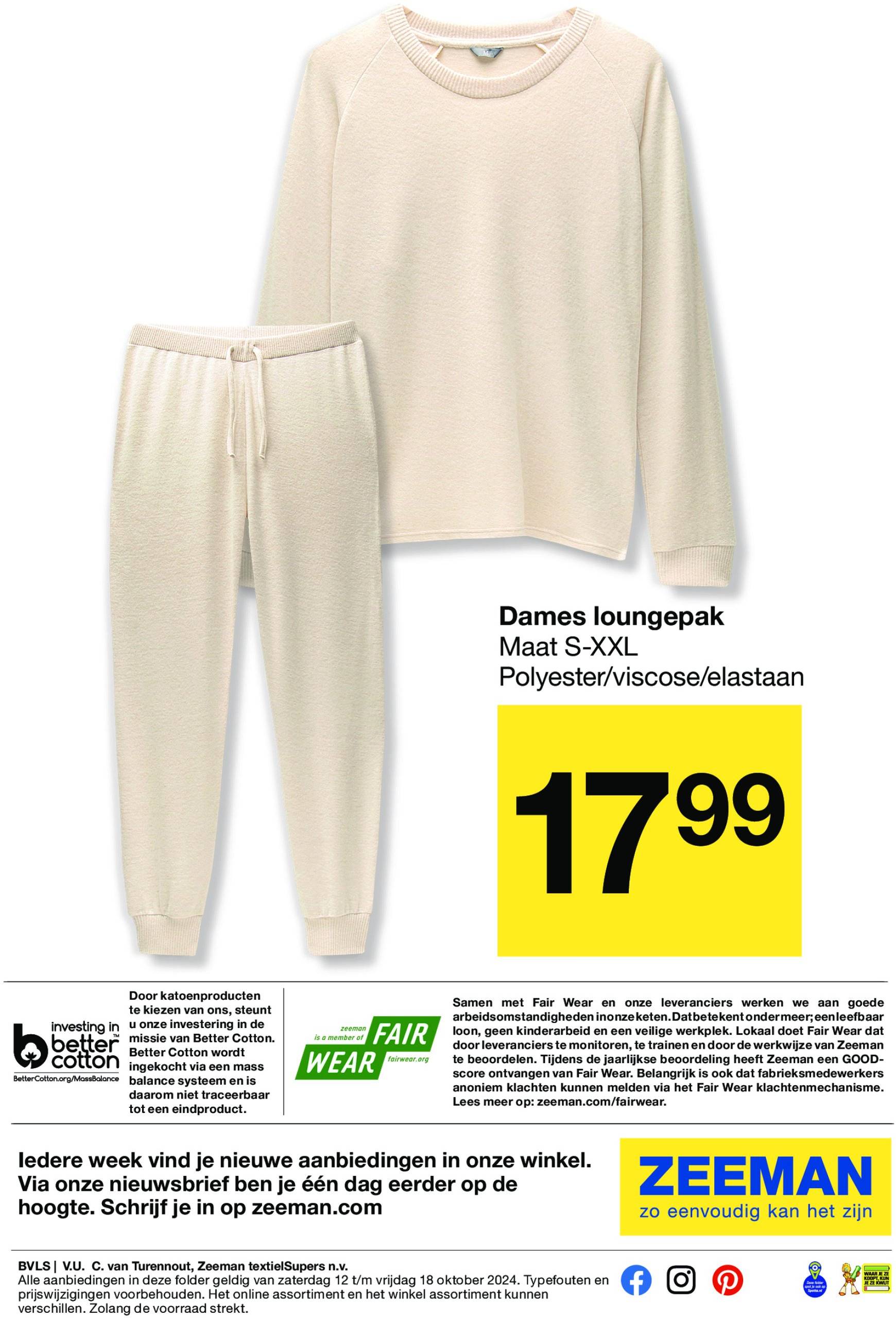 zeeman - Zeeman folder geldig vanaf 12.10. - 18.10. - page: 13