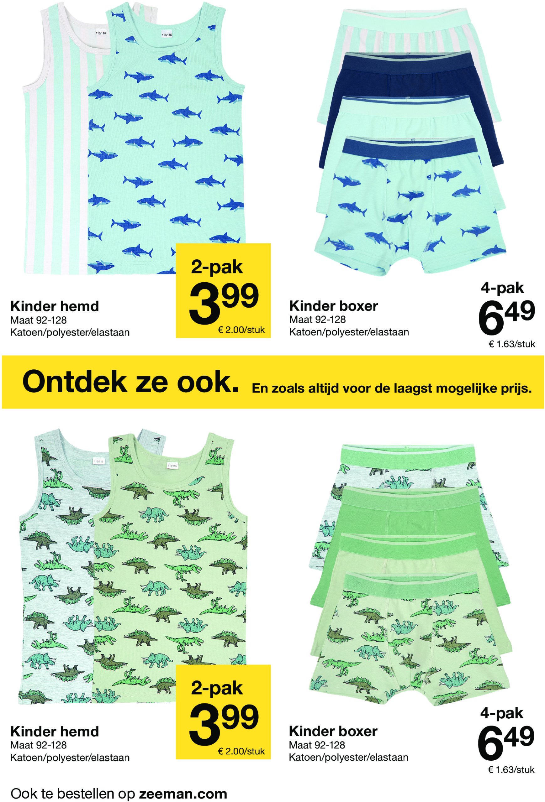 zeeman - Zeeman folder geldig vanaf 19/04 - 02/05 - page: 13