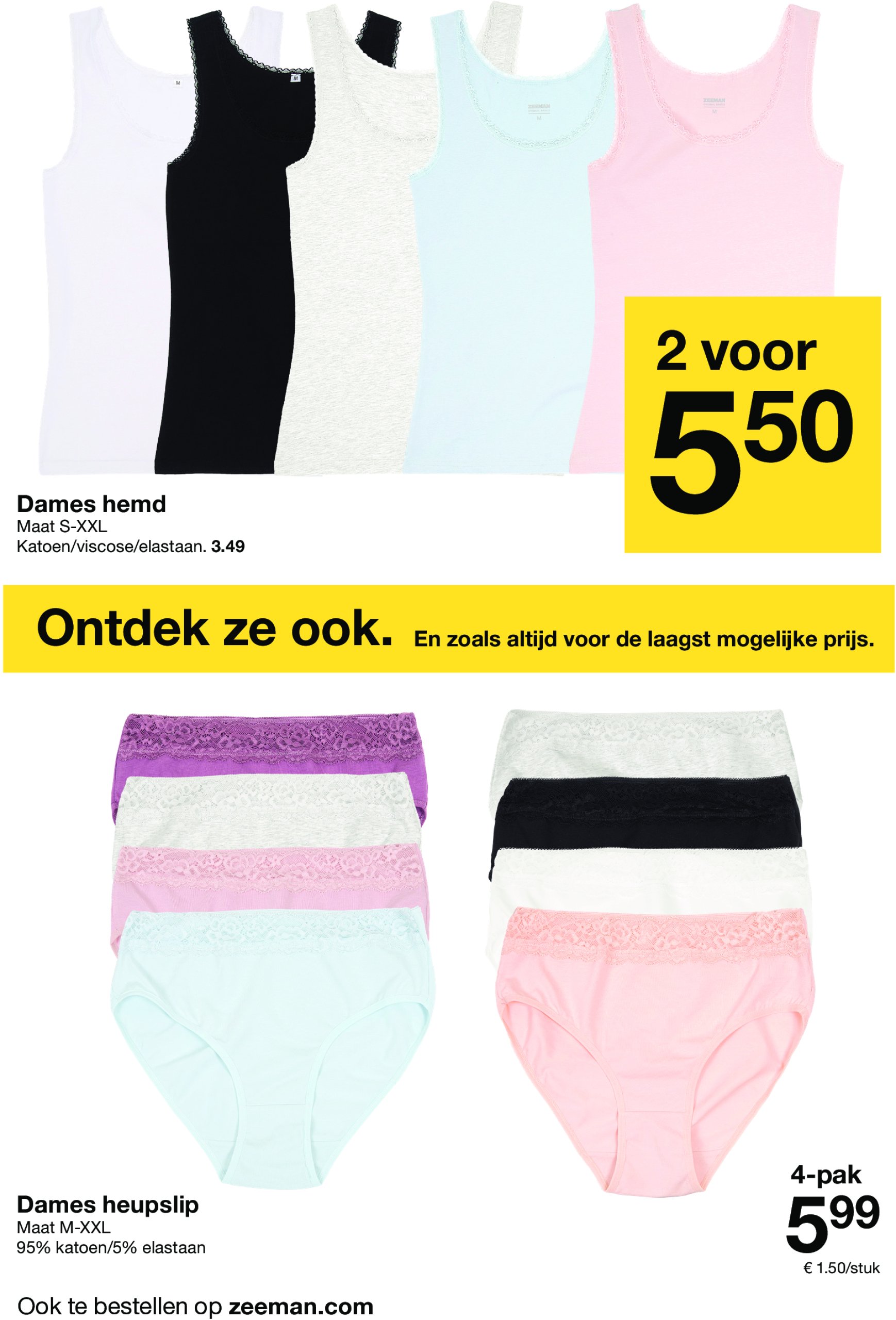 zeeman - Zeeman folder geldig vanaf 19/04 - 02/05 - page: 15