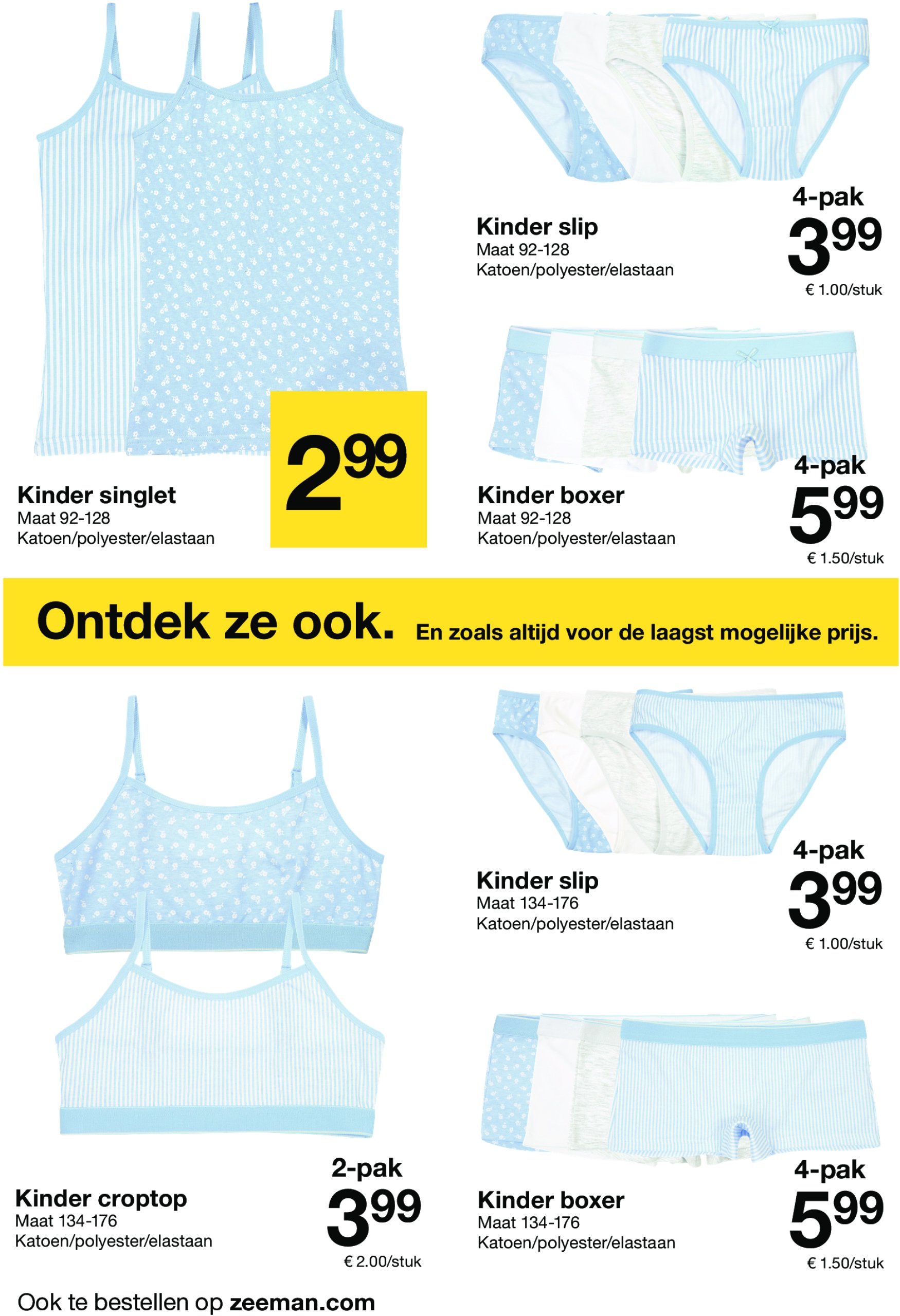 zeeman - Zeeman folder geldig vanaf 24/05 - 06/06 - page: 15