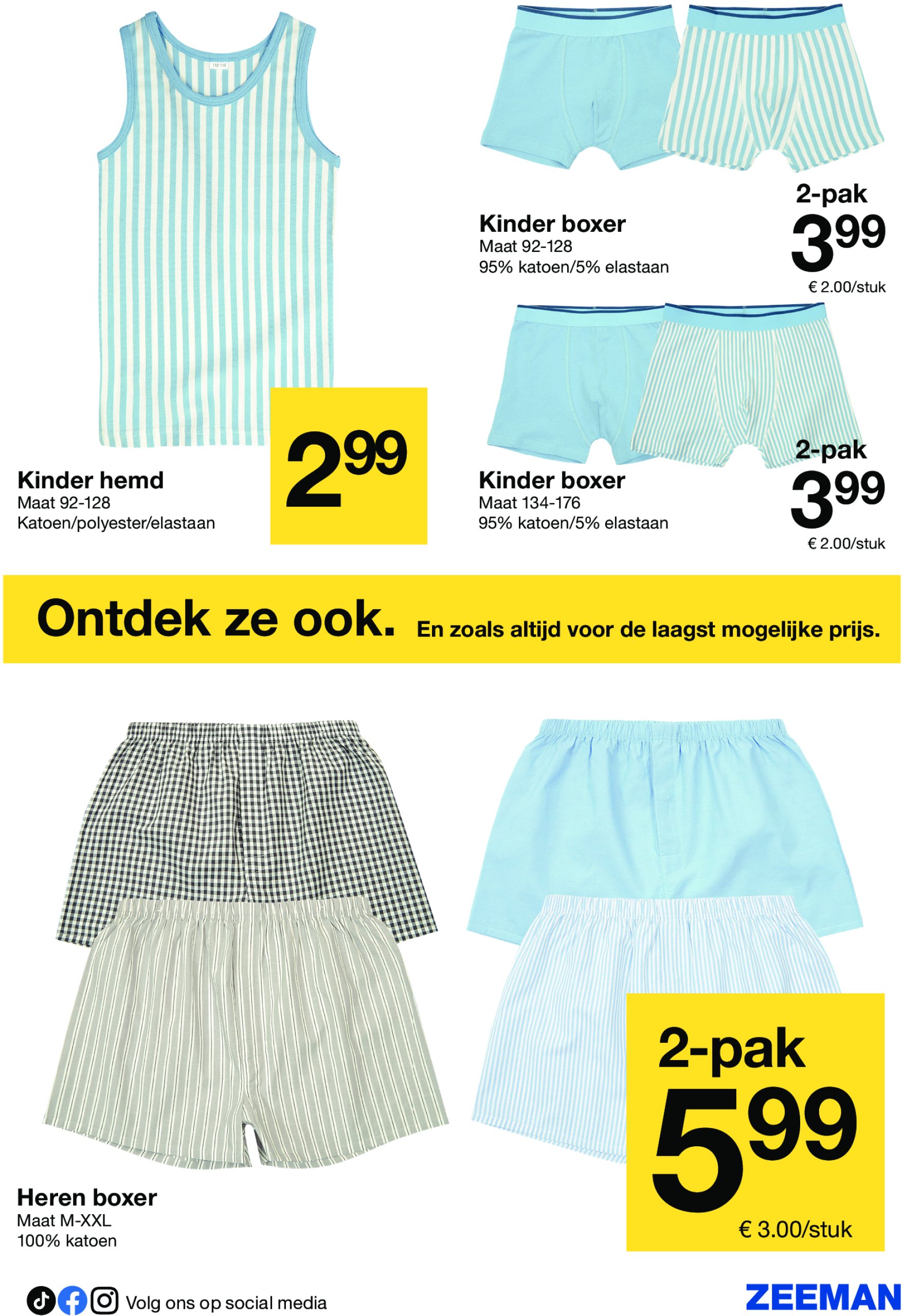 zeeman - Zeeman folder geldig vanaf 24/05 - 06/06 - page: 16