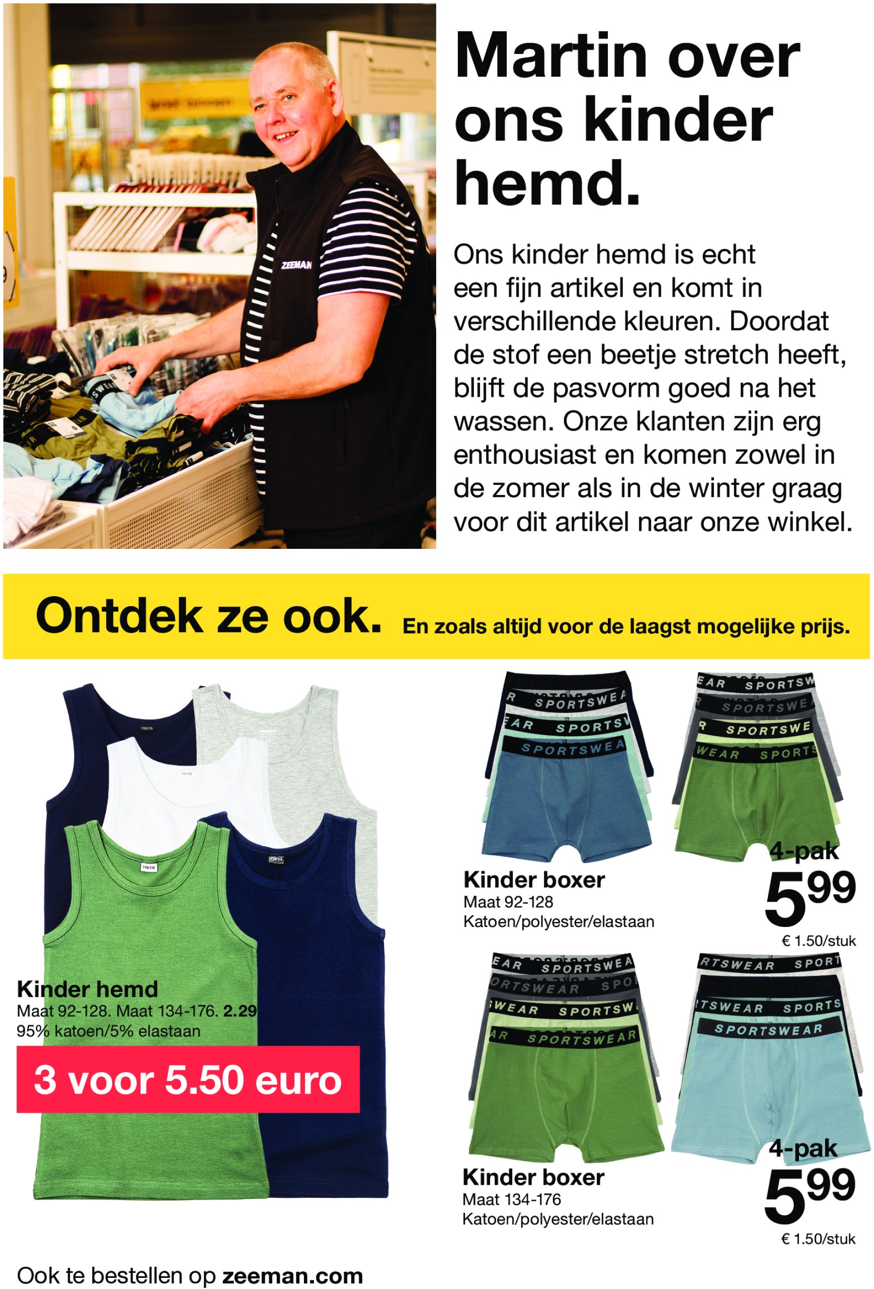 zeeman - Zeeman folder geldig vanaf 24/05 - 06/06 - page: 25