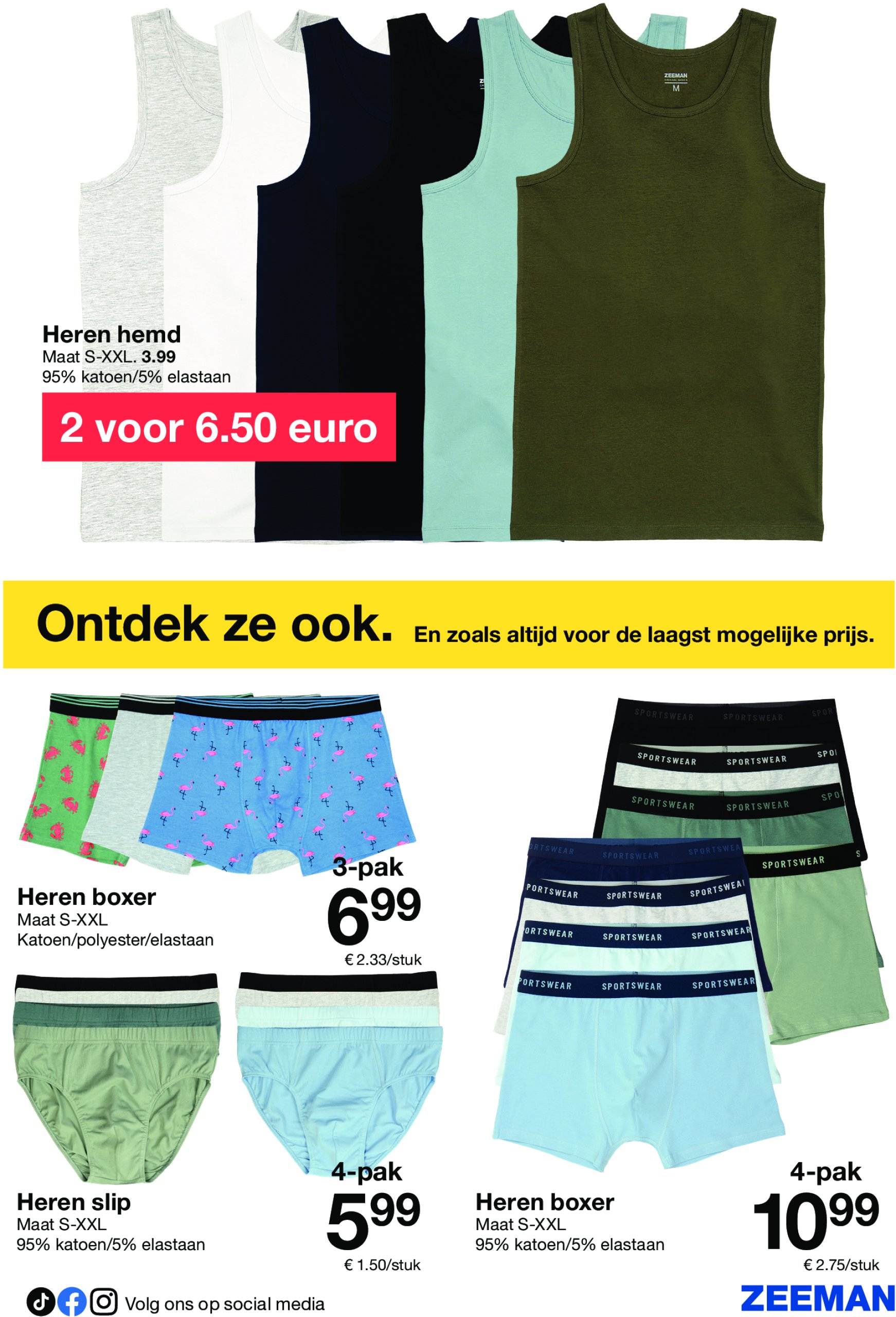 zeeman - Zeeman folder geldig vanaf 24/05 - 06/06 - page: 26