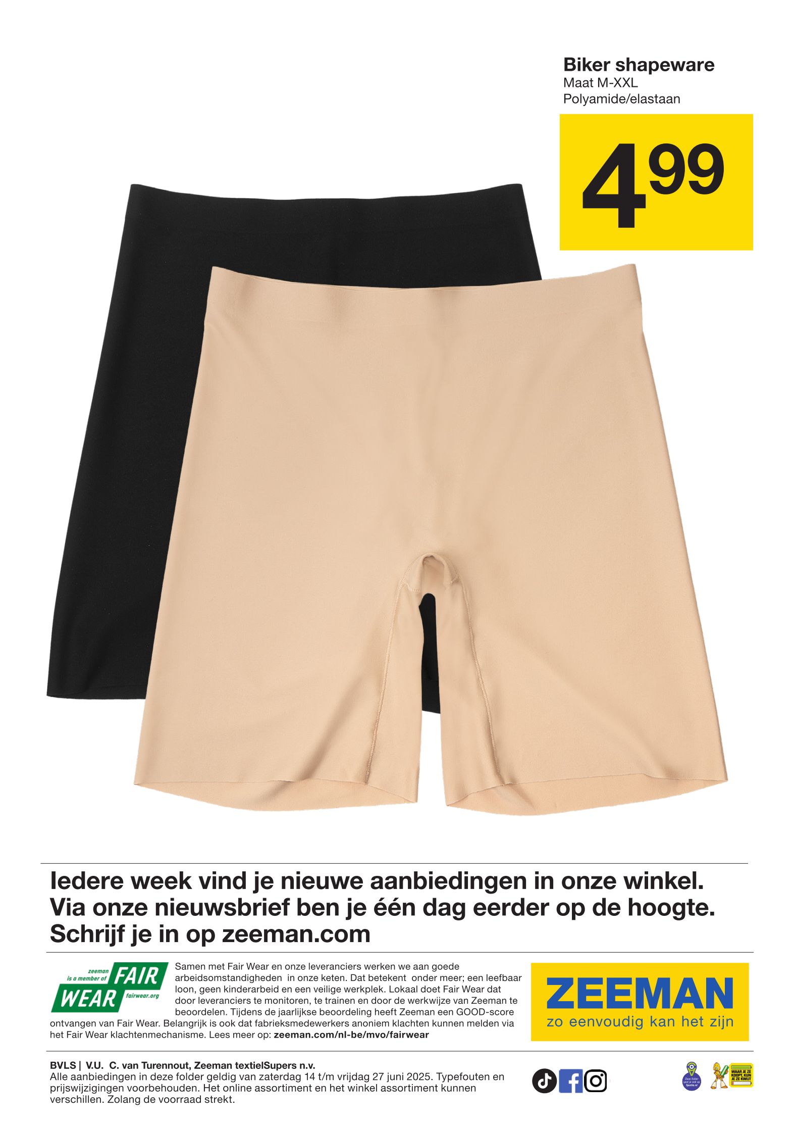 zeeman - Zeeman folder geldig vanaf 14/06 - 27/06 - page: 31