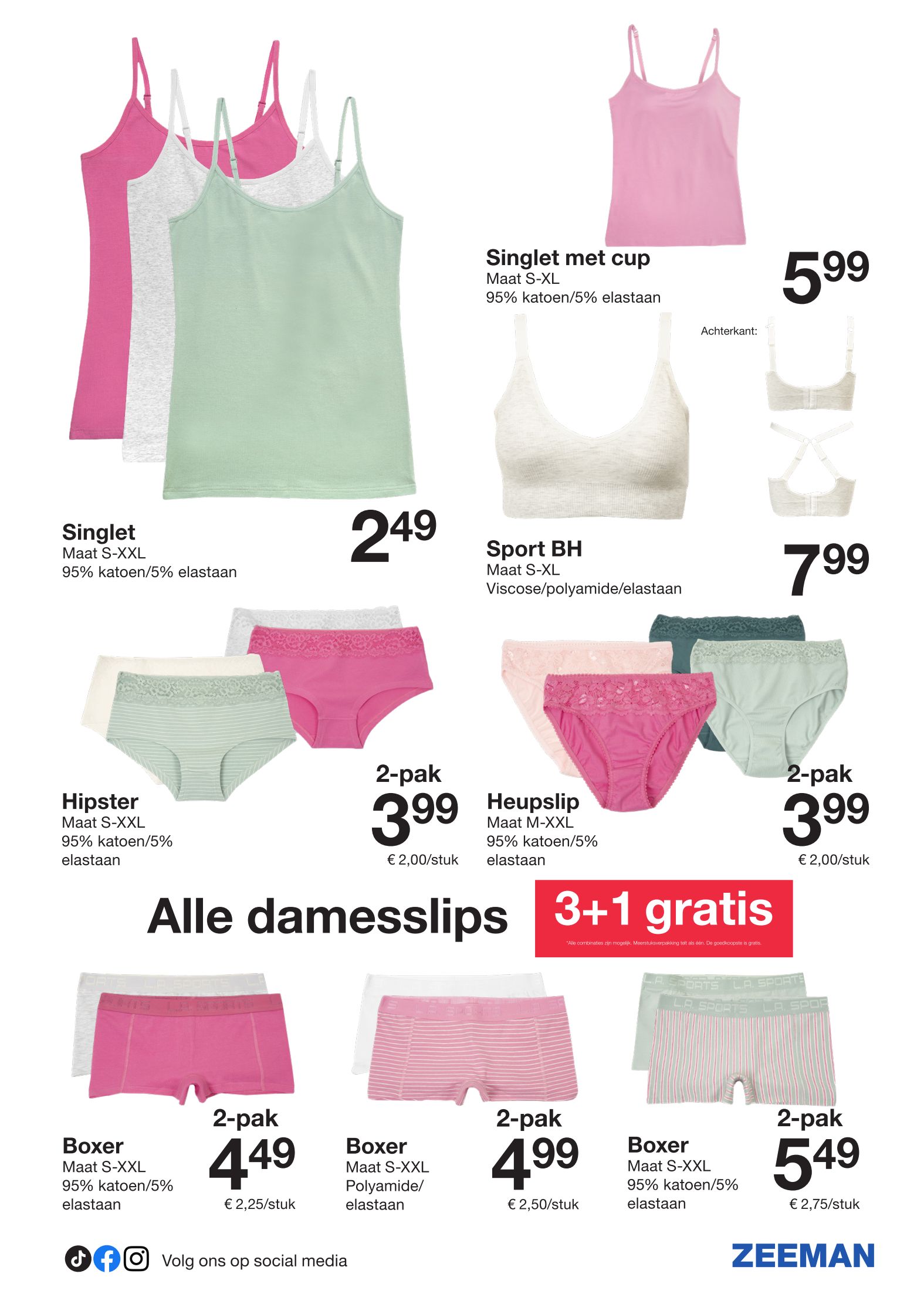 zeeman - Zeeman folder geldig vanaf 14/06 - 27/06 - page: 4