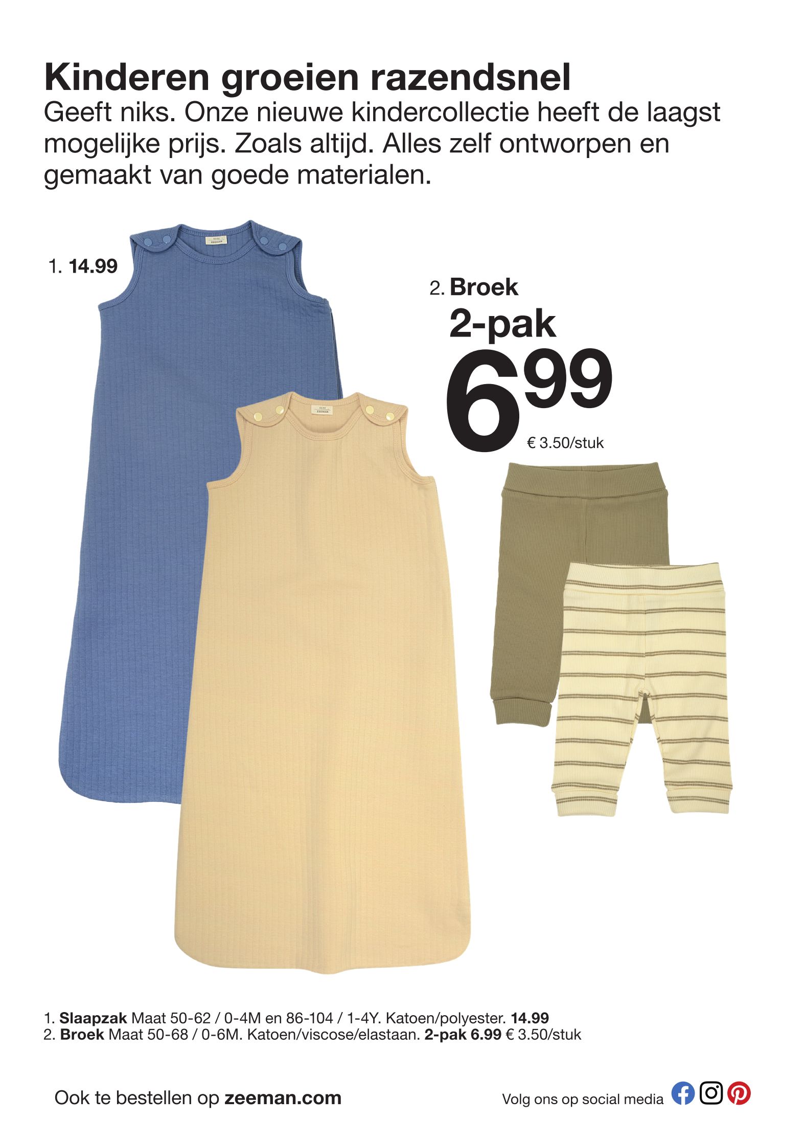 zeeman - Zeeman folder geldig vanaf 19/07 - 25/07 - page: 4