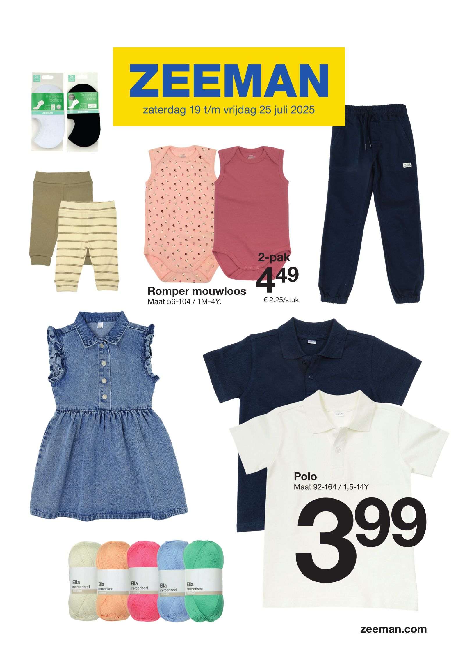 zeeman - Zeeman folder geldig vanaf 19/07 - 25/07