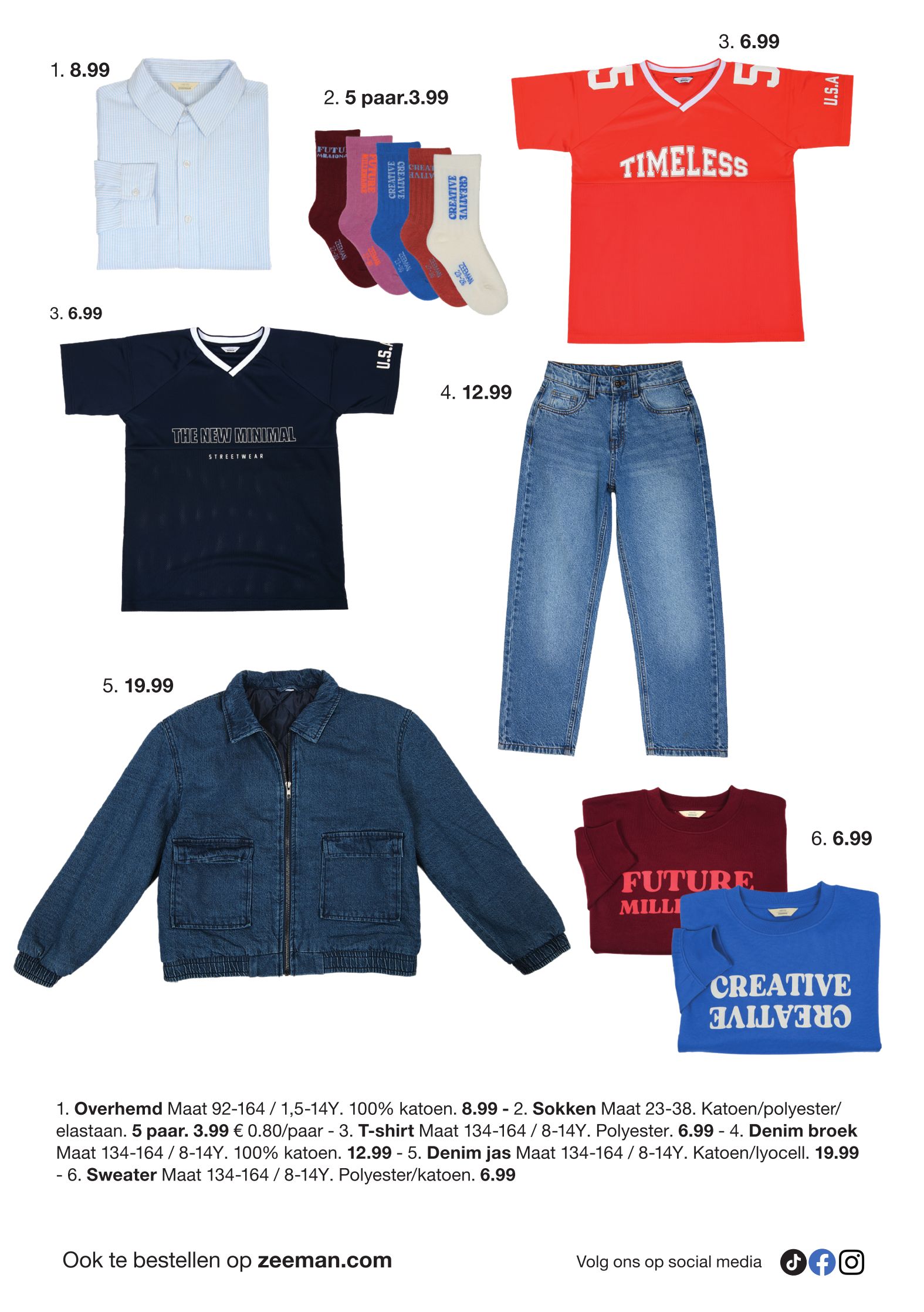 zeeman - Zeeman folder geldig vanaf 09/08 - 22/08 - page: 21