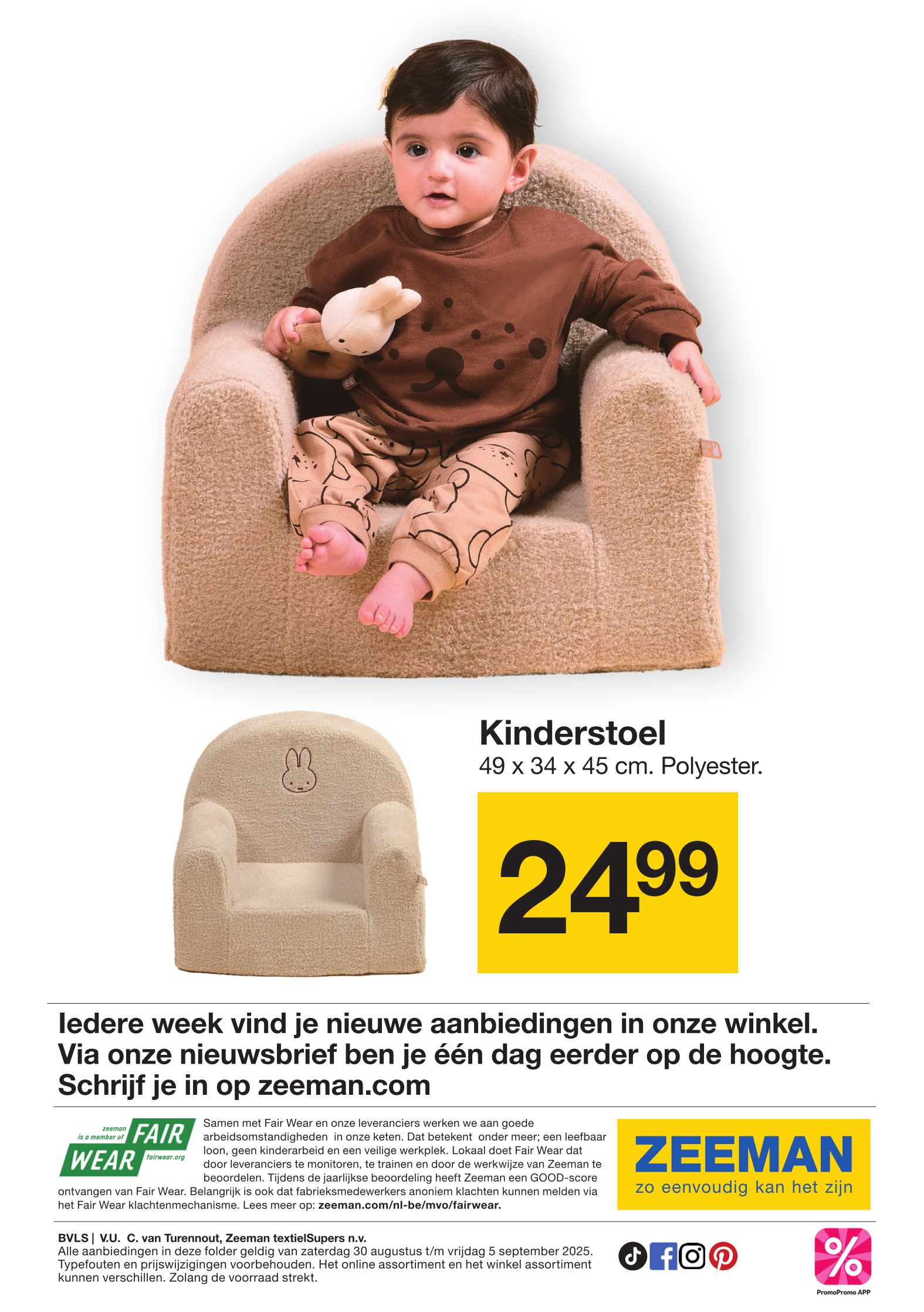 zeeman - Zeeman - Nijntje folder geldig vanaf 30/08 - 05/09 - page: 7