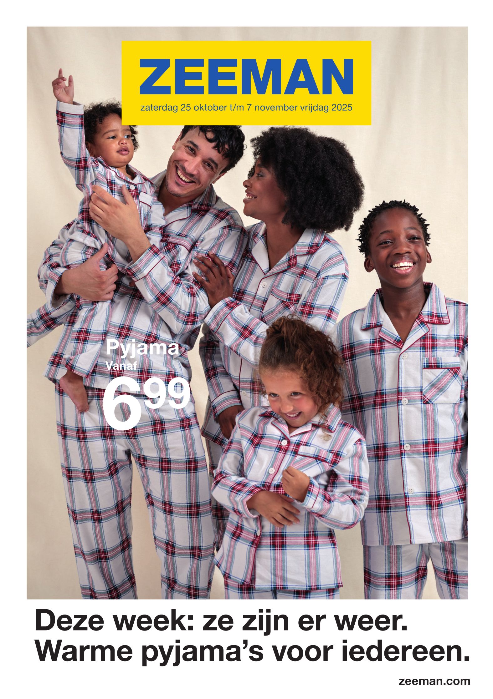 zeeman - De Zeeman folder geldig vanaf 25/10 t/m 07/11