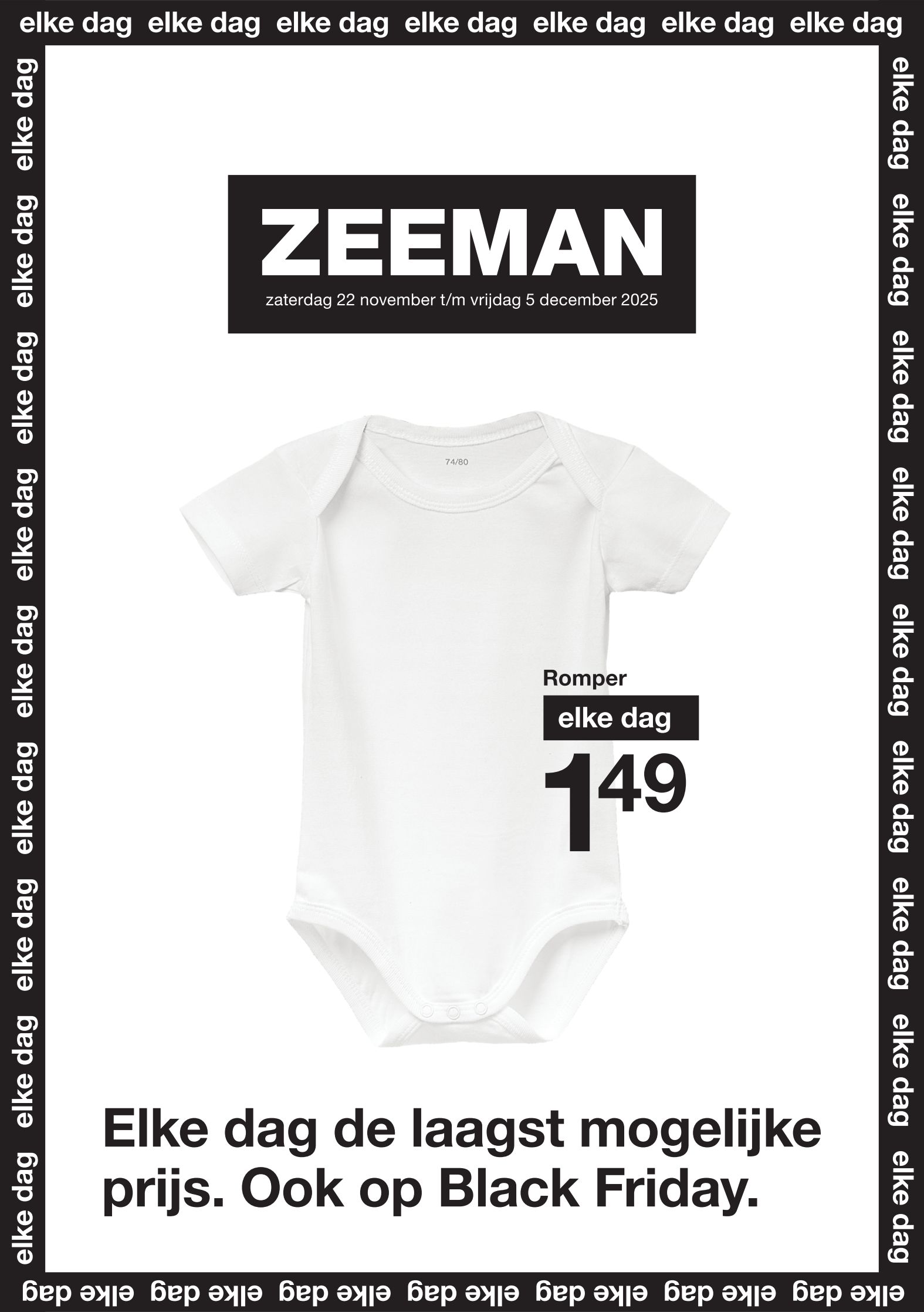 zeeman - De Zeeman folder geldig vanaf 22/11 t/m 05/12