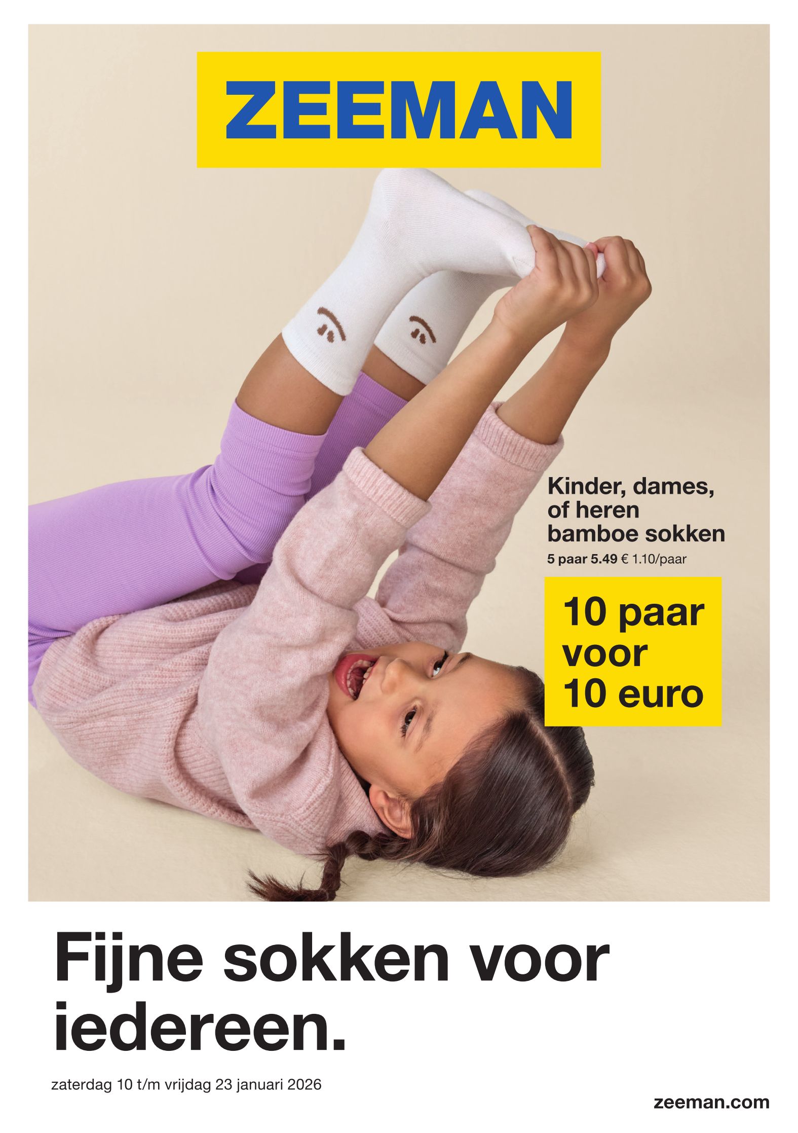 zeeman - De Zeeman folder geldig vanaf 10/01 t/m 23/01 - page: 1