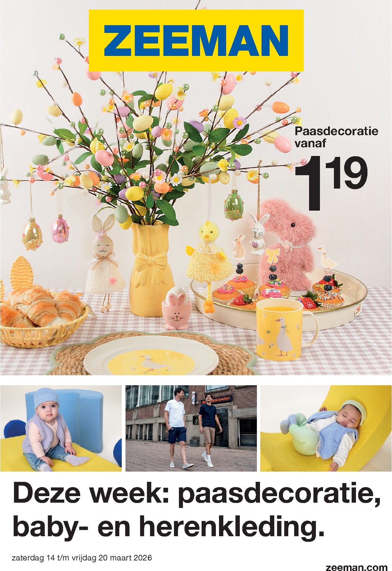 zeeman - De Zeeman folder geldig vanaf 14/03/2026 t/m 20/03/2026 - page: 1