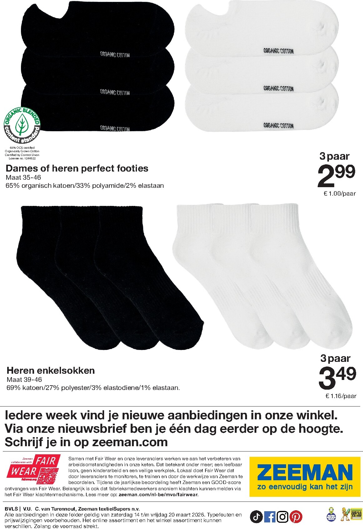 zeeman - De Zeeman folder geldig vanaf 14/03/2026 t/m 20/03/2026 - page: 23