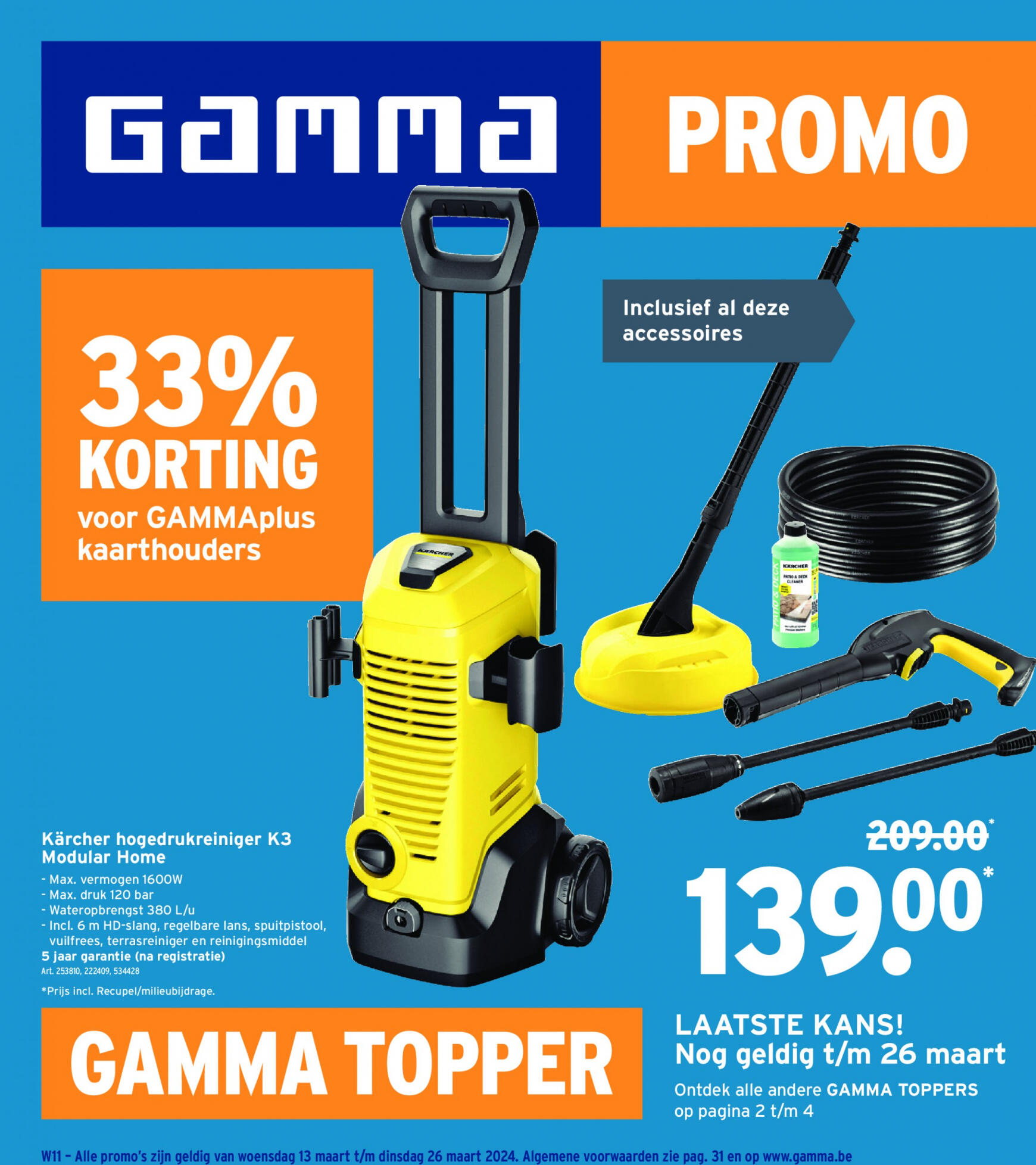 gamma - Gamma geldig vanaf 13.03.2024