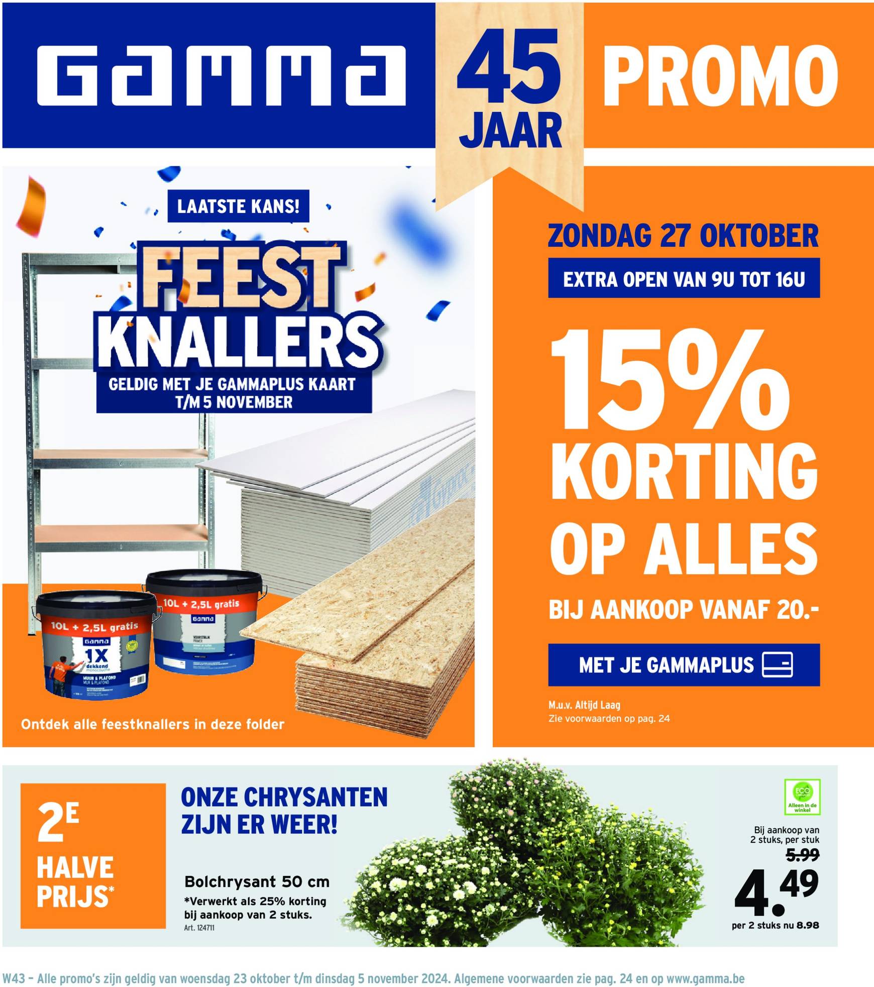 gamma - Gamma folder geldig vanaf 23.10. - 05.11.