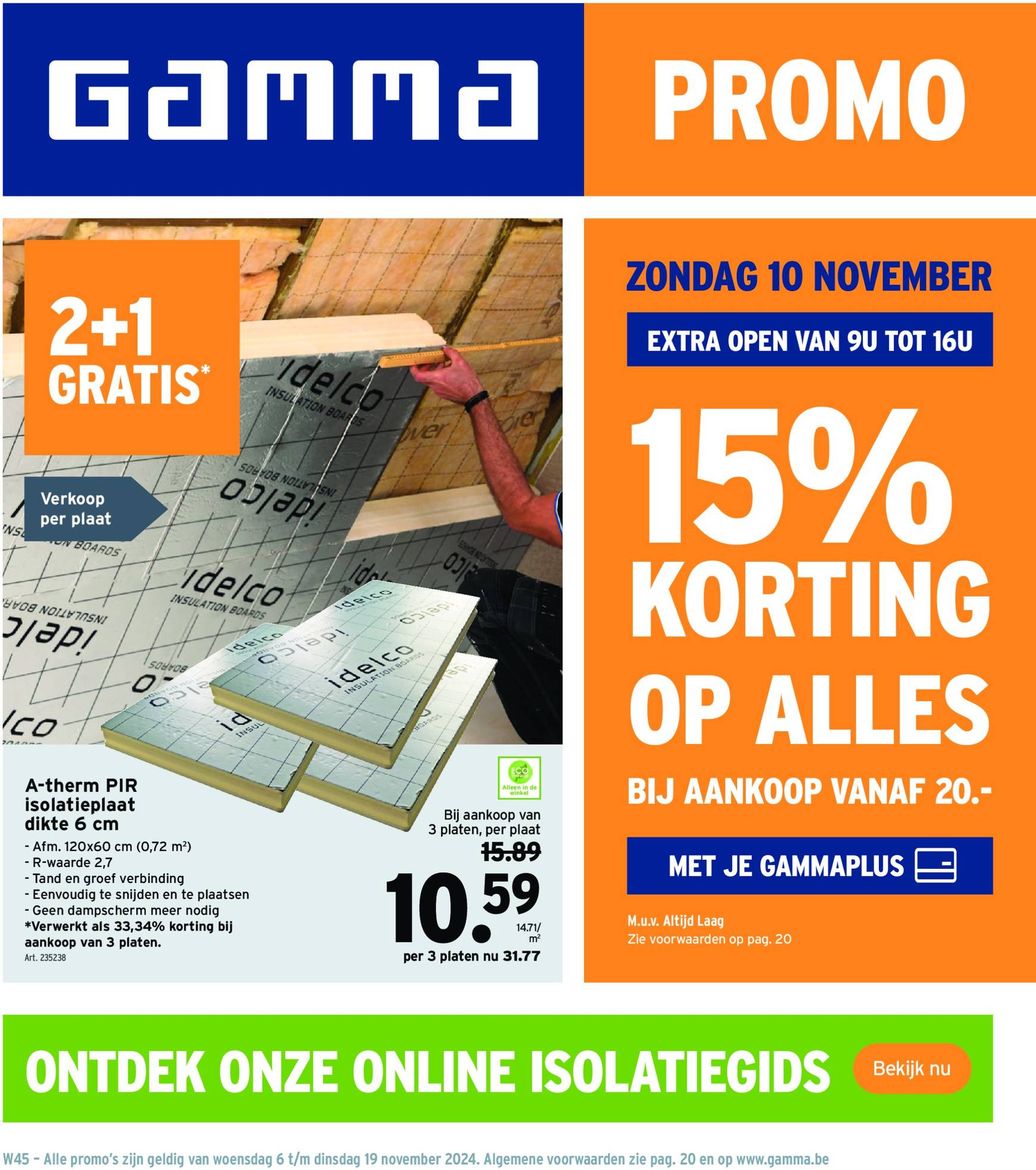 gamma - Gamma folder geldig vanaf 06.11. - 19.11.