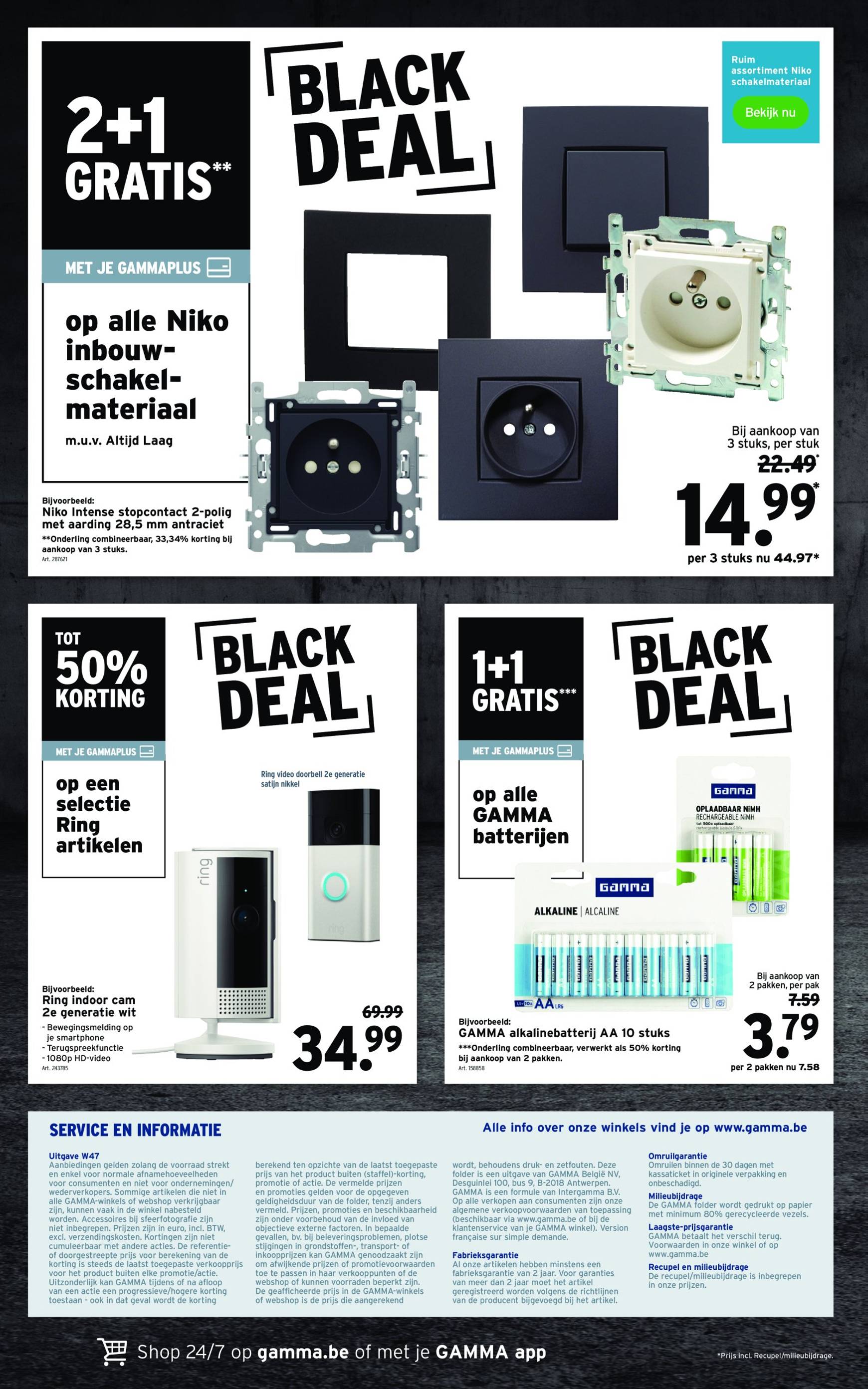 gamma - Gamma - Black Friday folder geldig vanaf 20/11 - 03/12 - page: 18