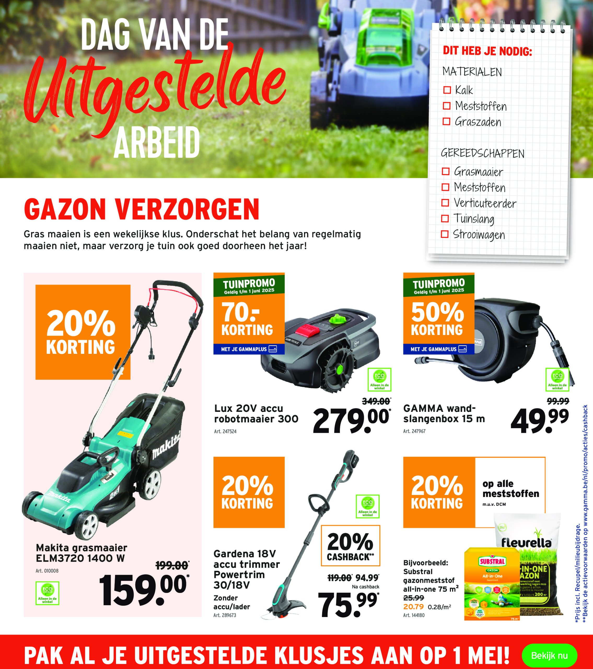 gamma - Gamma folder geldig vanaf 23/04 - 06/05 - page: 15 gamma - Gamma folder geldig vanaf 23/04 - 06/05 - page: 15