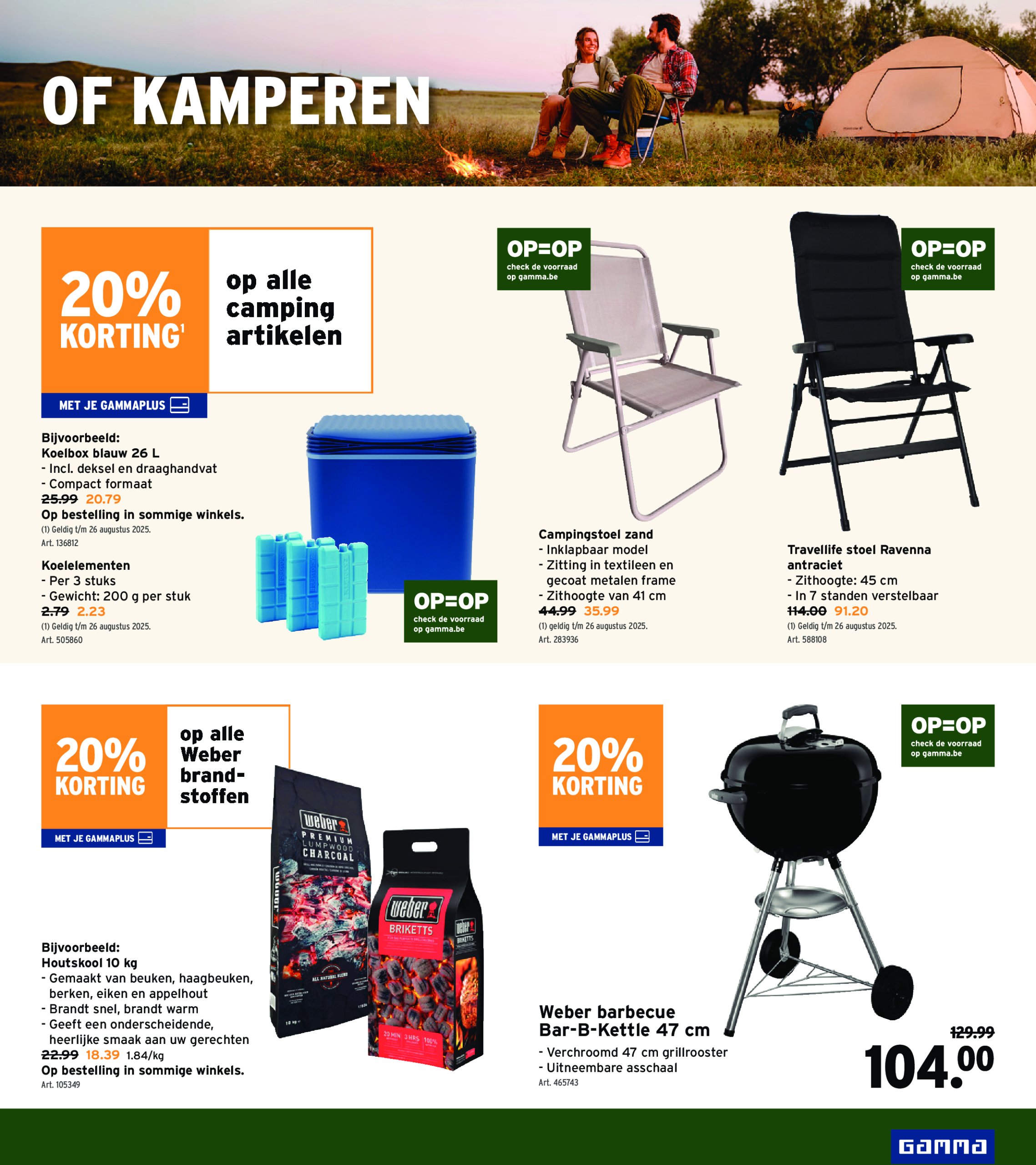 gamma - Gamma folder geldig vanaf 02/07 - 26/08 - page: 43