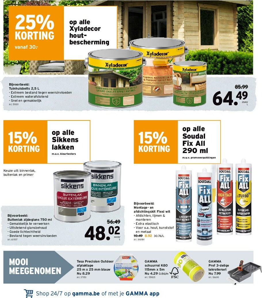 gamma - Gamma folder geldig vanaf 17/09 - 07/10 - page: 7