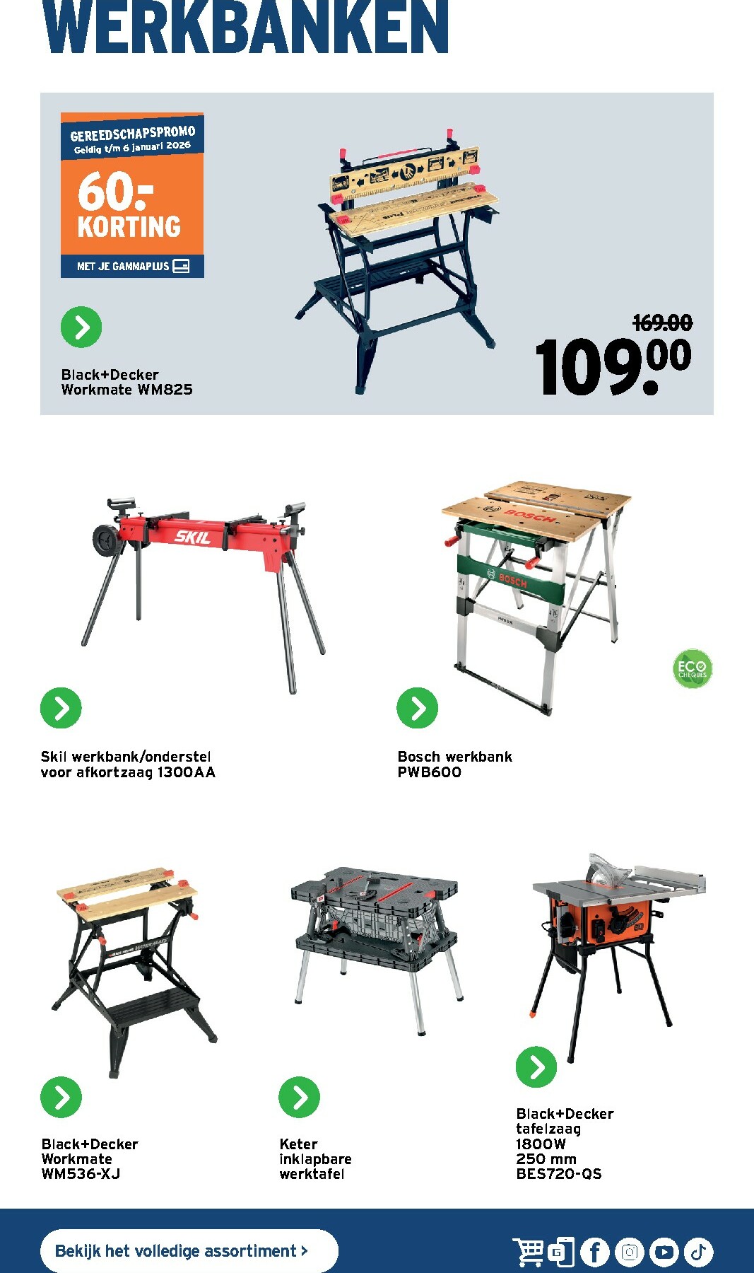 gamma - De Gamma - Gereedschapsspecial folder geldig vanaf 08/10 t/m 06/01 - page: 25