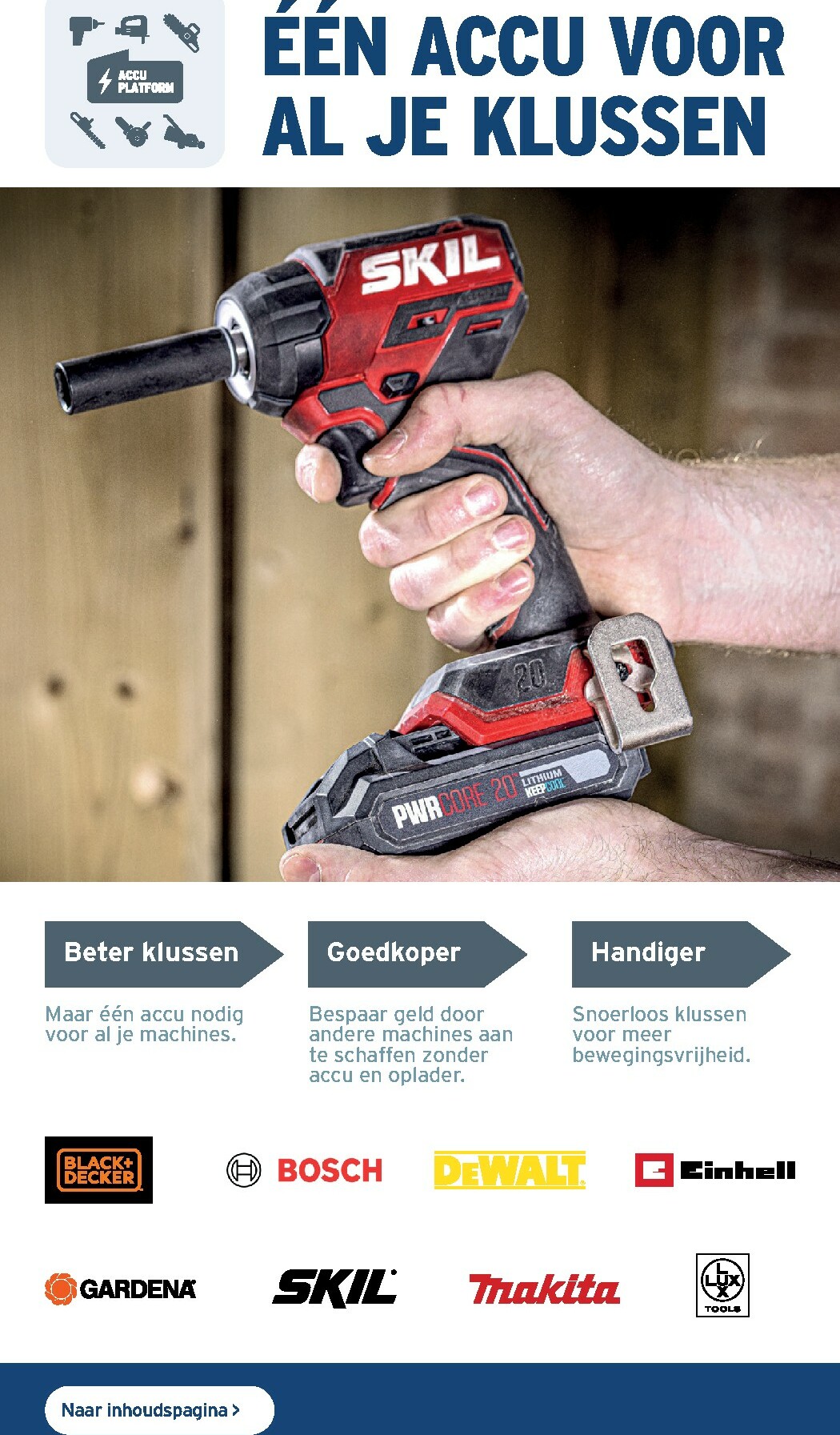 gamma - De Gamma - Gereedschapsspecial folder geldig vanaf 08/10 t/m 06/01 - page: 4