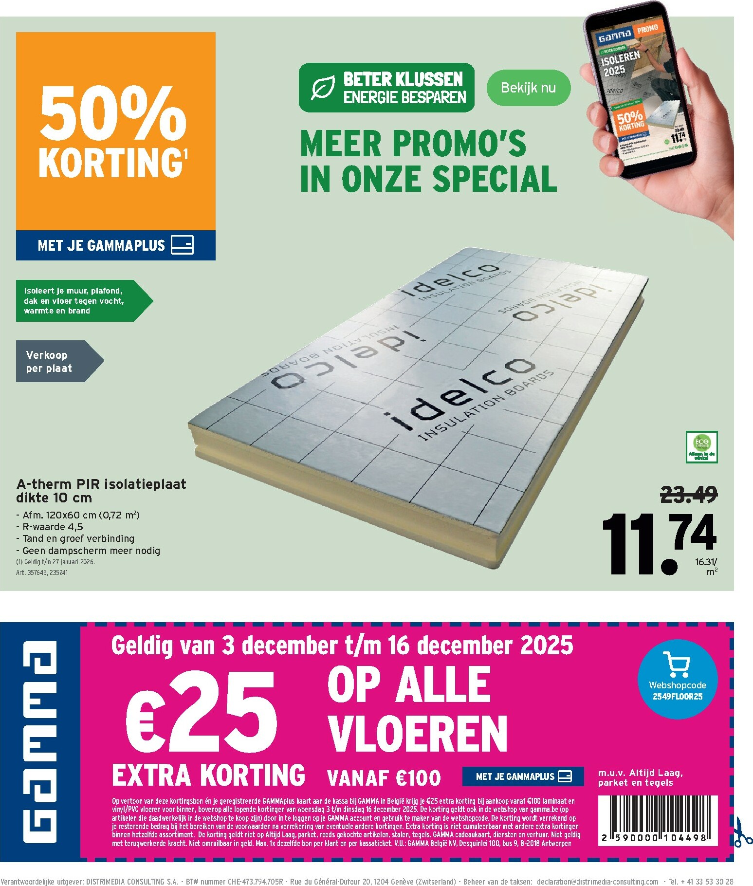 gamma - De Gamma folder geldig vanaf 03/12 t/m 16/12 - page: 35