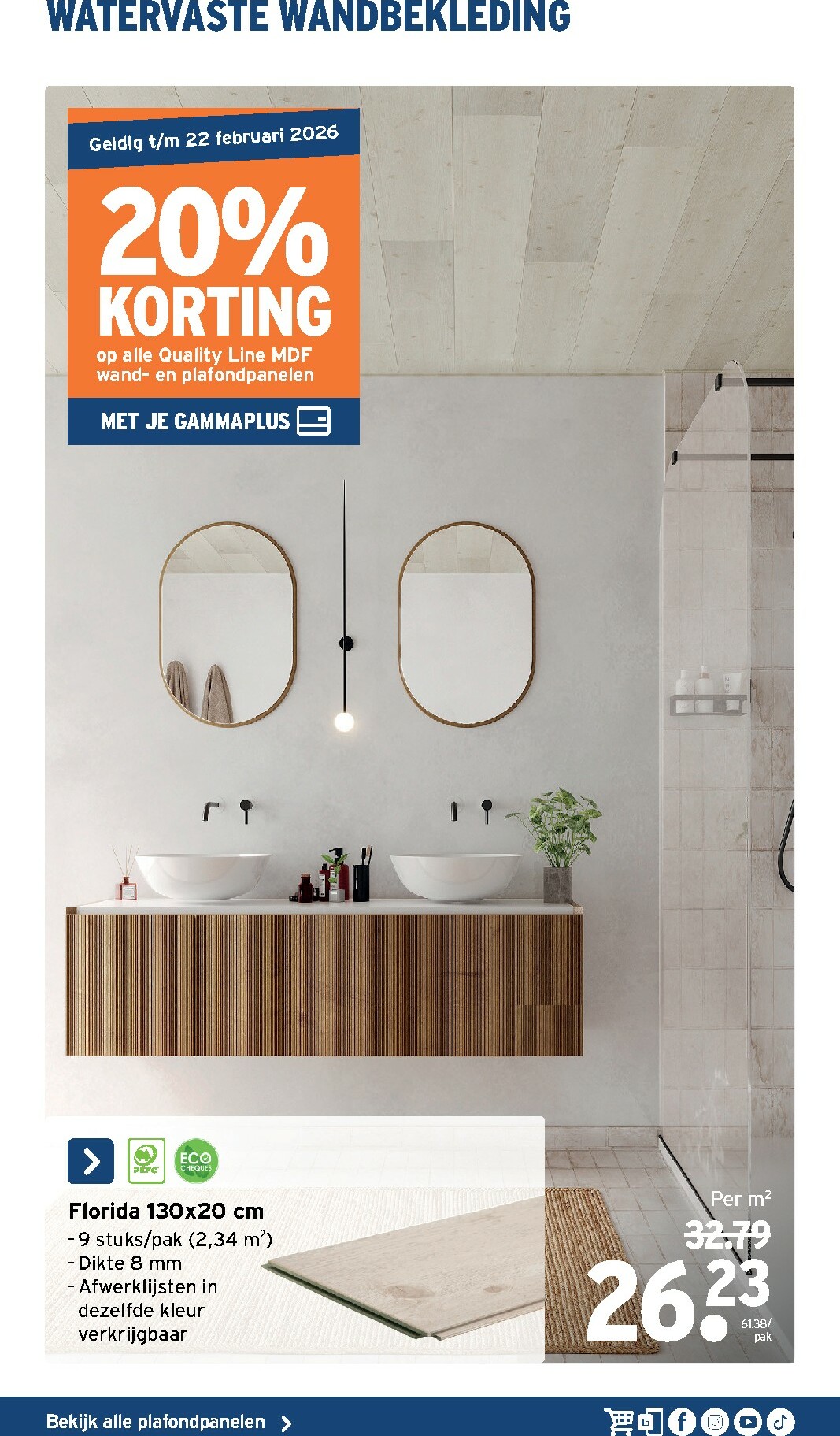 gamma - De Gamma - Sanitairspecial folder geldig vanaf 07/01 t/m 22/02 - page: 51