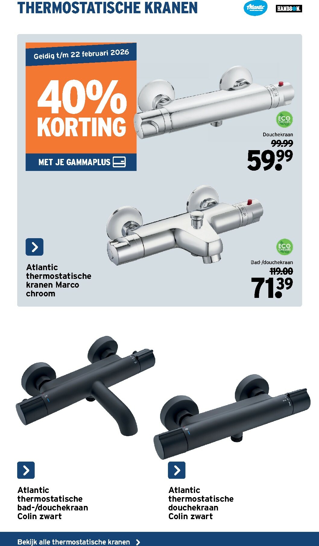 gamma - De Gamma - Sanitairspecial folder geldig vanaf 07/01 t/m 22/02 - page: 28