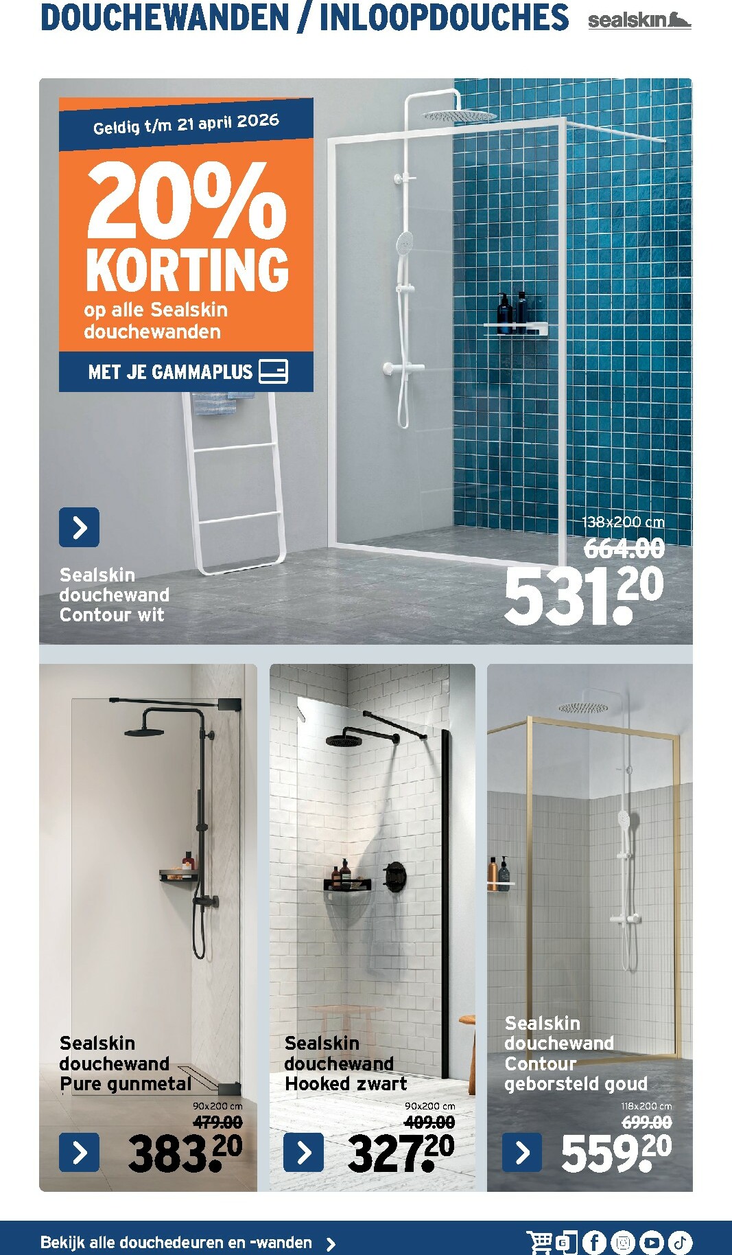 gamma - De Gamma - Sanitairspecial folder geldig vanaf 07/01 t/m 22/02 - page: 39