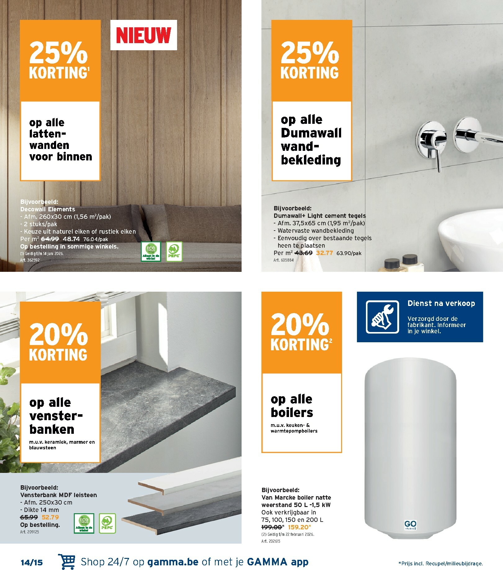 gamma - De Gamma folder geldig vanaf 11/02/2026 t/m 24/02/2026 - page: 18