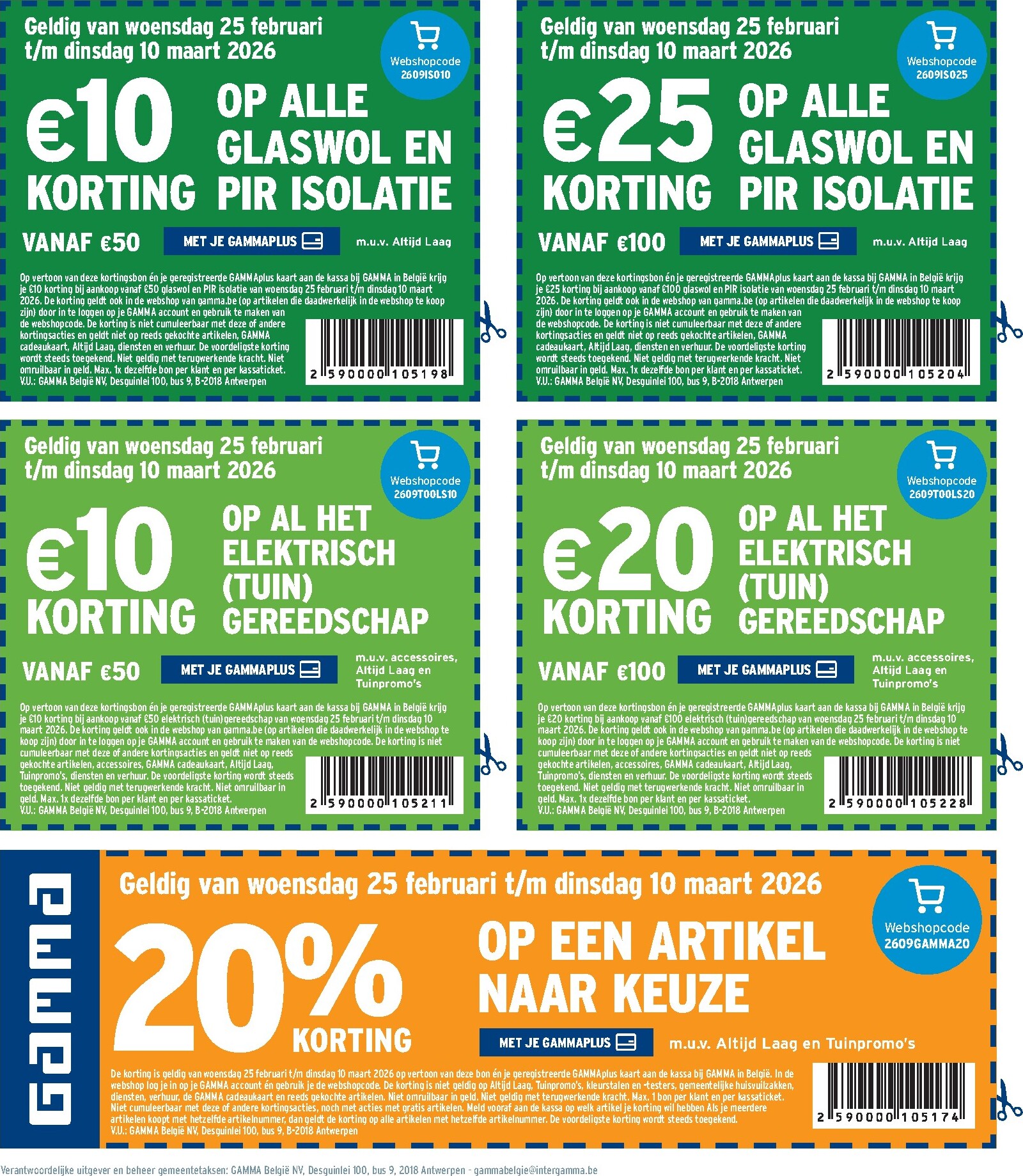 gamma - De Gamma folder geldig vanaf 25/02/2026 t/m 10/03/2026 - page: 3