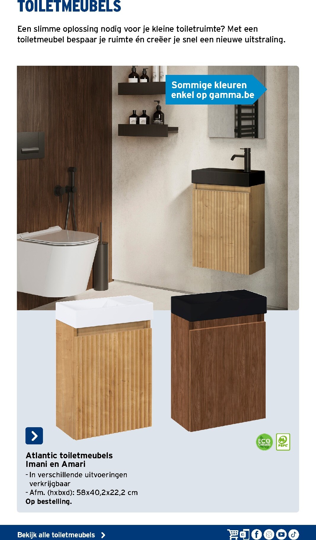 gamma - De Gamma - Sanitairspecial folder geldig vanaf 25/02/2026 t/m 31/12/2026 - page: 13