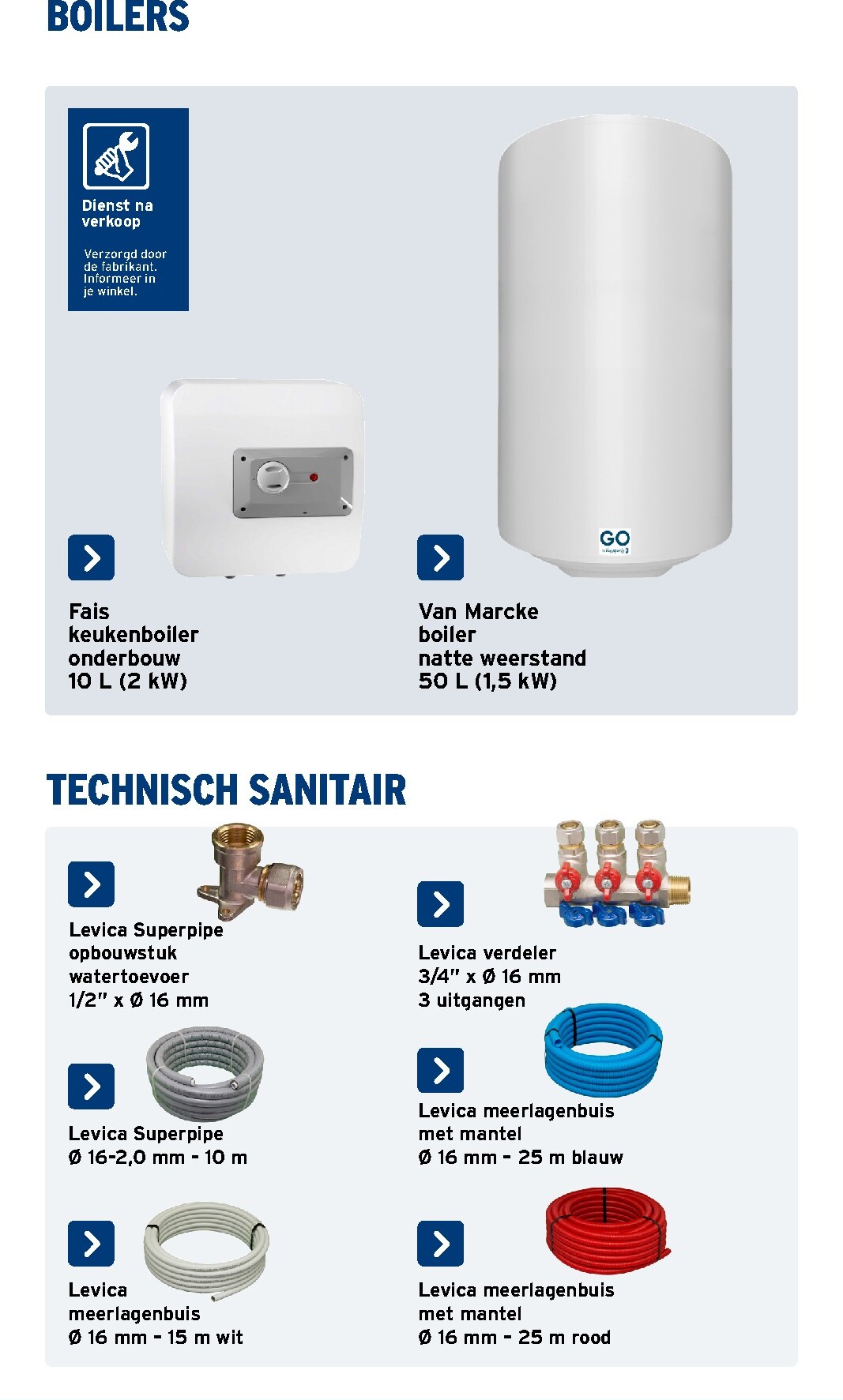 gamma - De Gamma - Sanitairspecial folder geldig vanaf 25/02/2026 t/m 31/12/2026 - page: 54