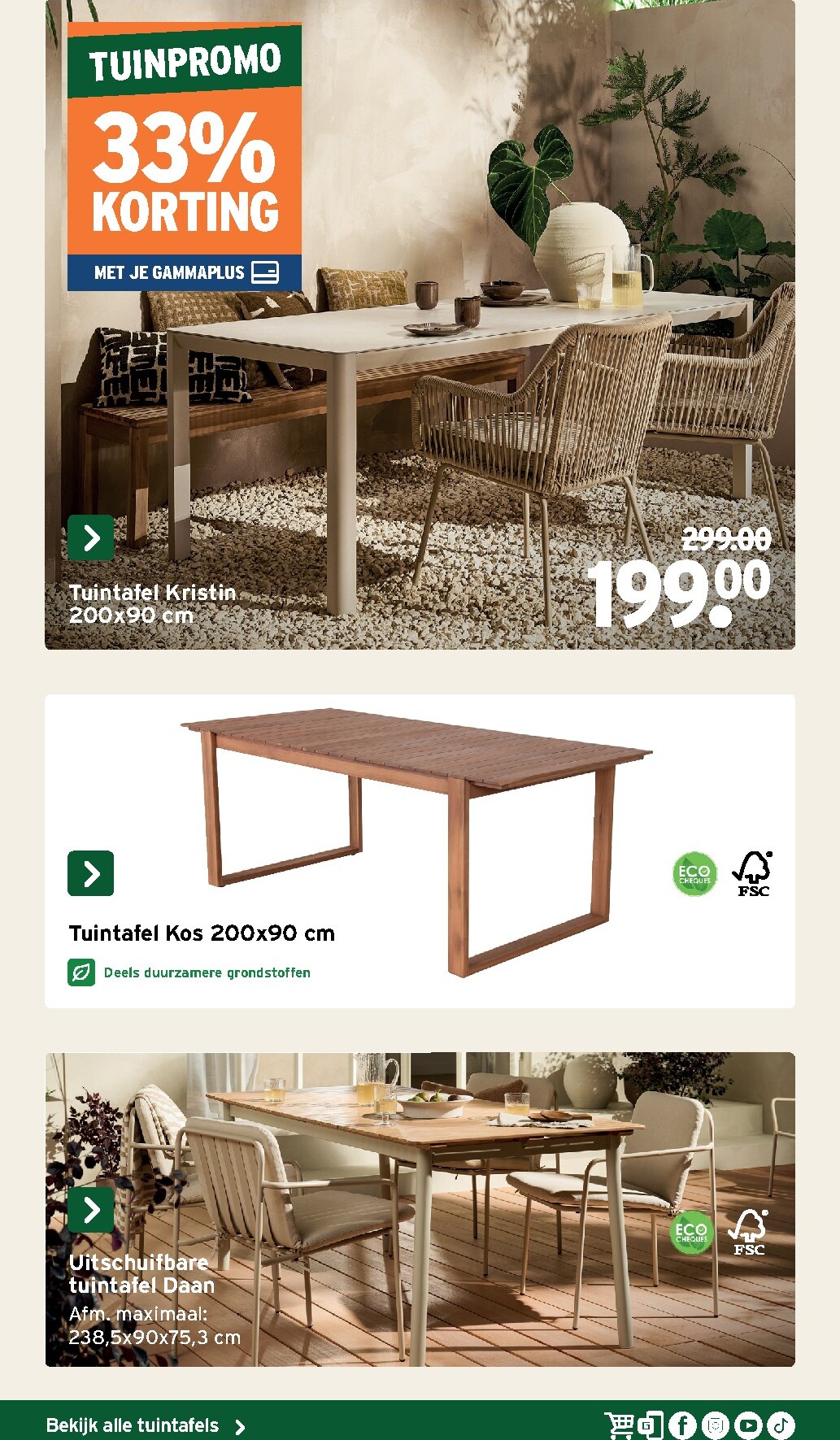 gamma - De Gamma - Tuinmeubelen folder geldig vanaf 25/03/2026 t/m 14/06/2026 - page: 15