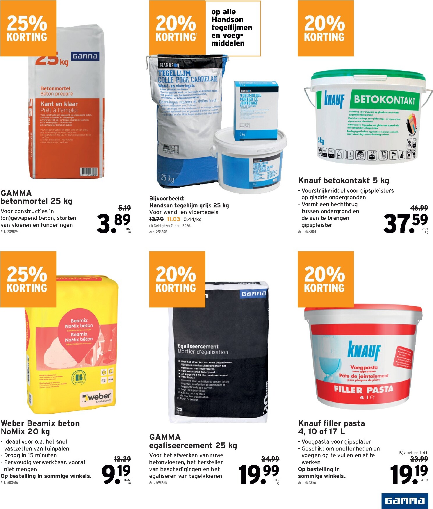 gamma - De Gamma folder geldig vanaf 25/03/2026 t/m 07/04/2026 - page: 9