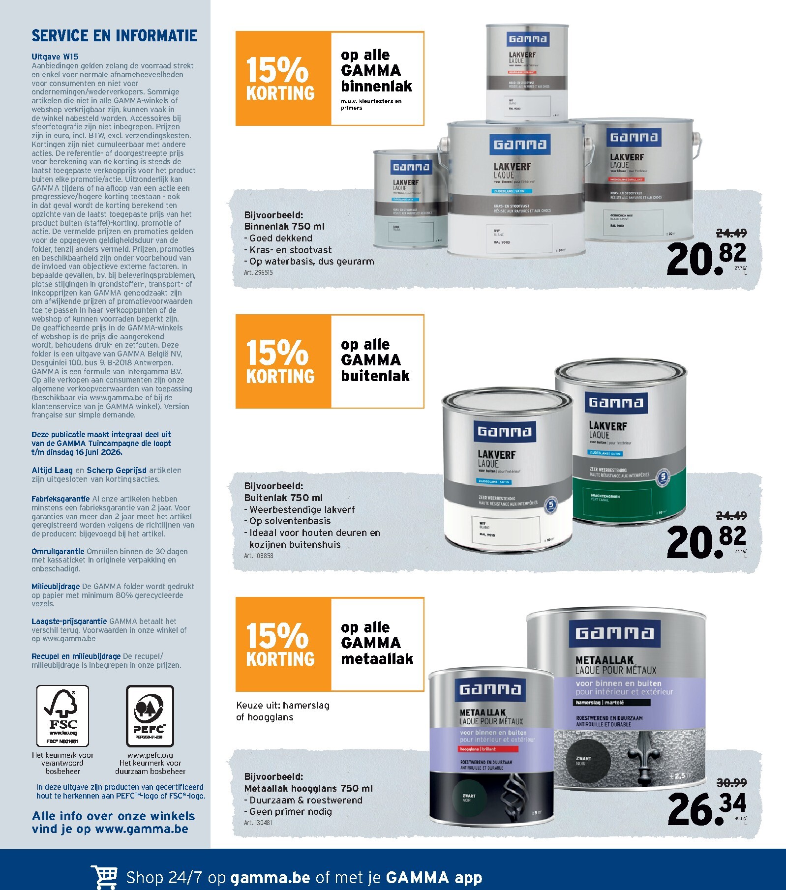 gamma - Huidige Gamma folder geldig van woensdag 08/04/2026 tot dinsdag 21/04/2026 - page: 32